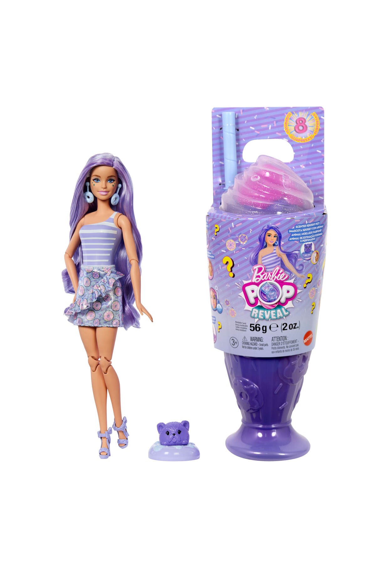 ® Pop Reveal™ Bebek, Pop Reveal Atıştırmalık Serisi, Çörek Düşkünü Hayalperest Bebek JFY60-Oyuncak Bebekler