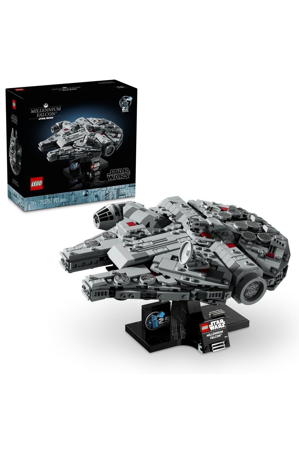 ® Star Wars™ Millennium Falcon™ 75375 - 18 Yaş ve Üzeri İçin Yapım Seti (921 Parça)-Lego