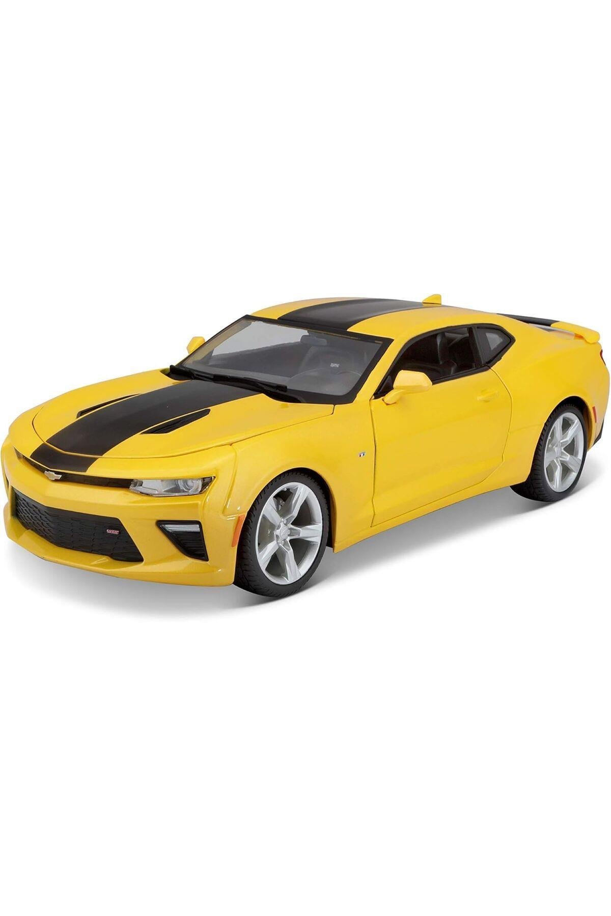 1:18 2016 CHEVROLET CAMARO SS SARI-Maket Araçlar