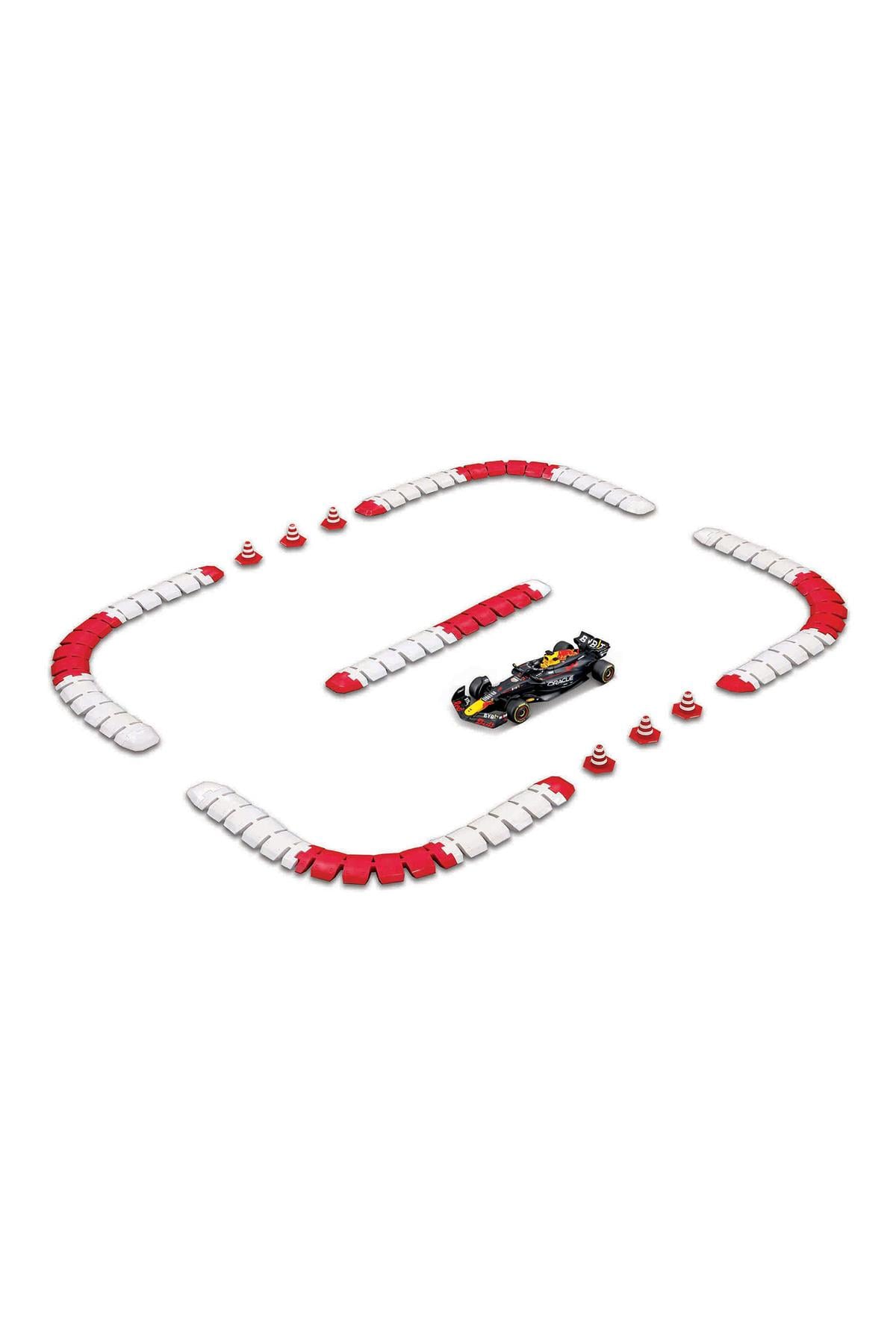 1/41 Die-Cast Red Bull Racing Uzaktan Kumandalı Araba ve Pist Set-Uzaktan Kumandalı Araçlar