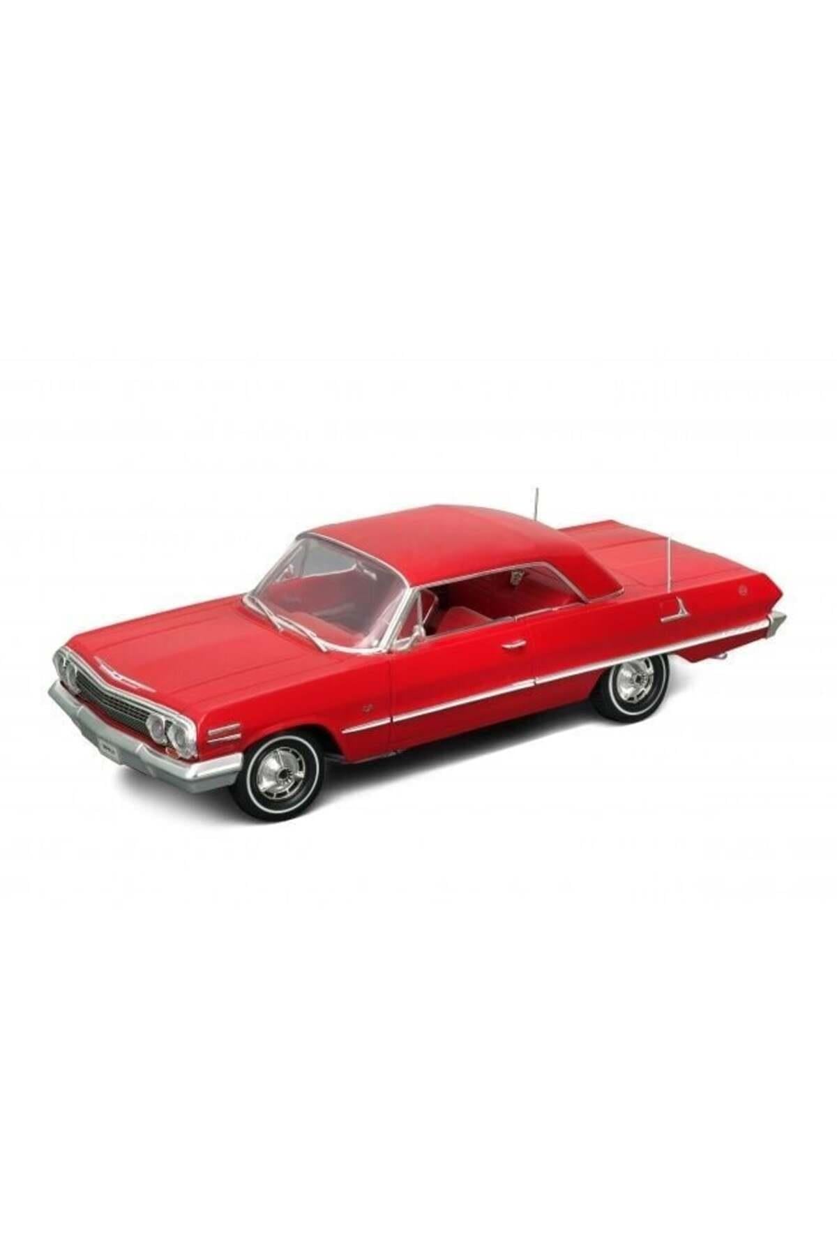 19865 WELLY 1 18 1963 CHEVROLET IMPALA HA-Maket Araçlar