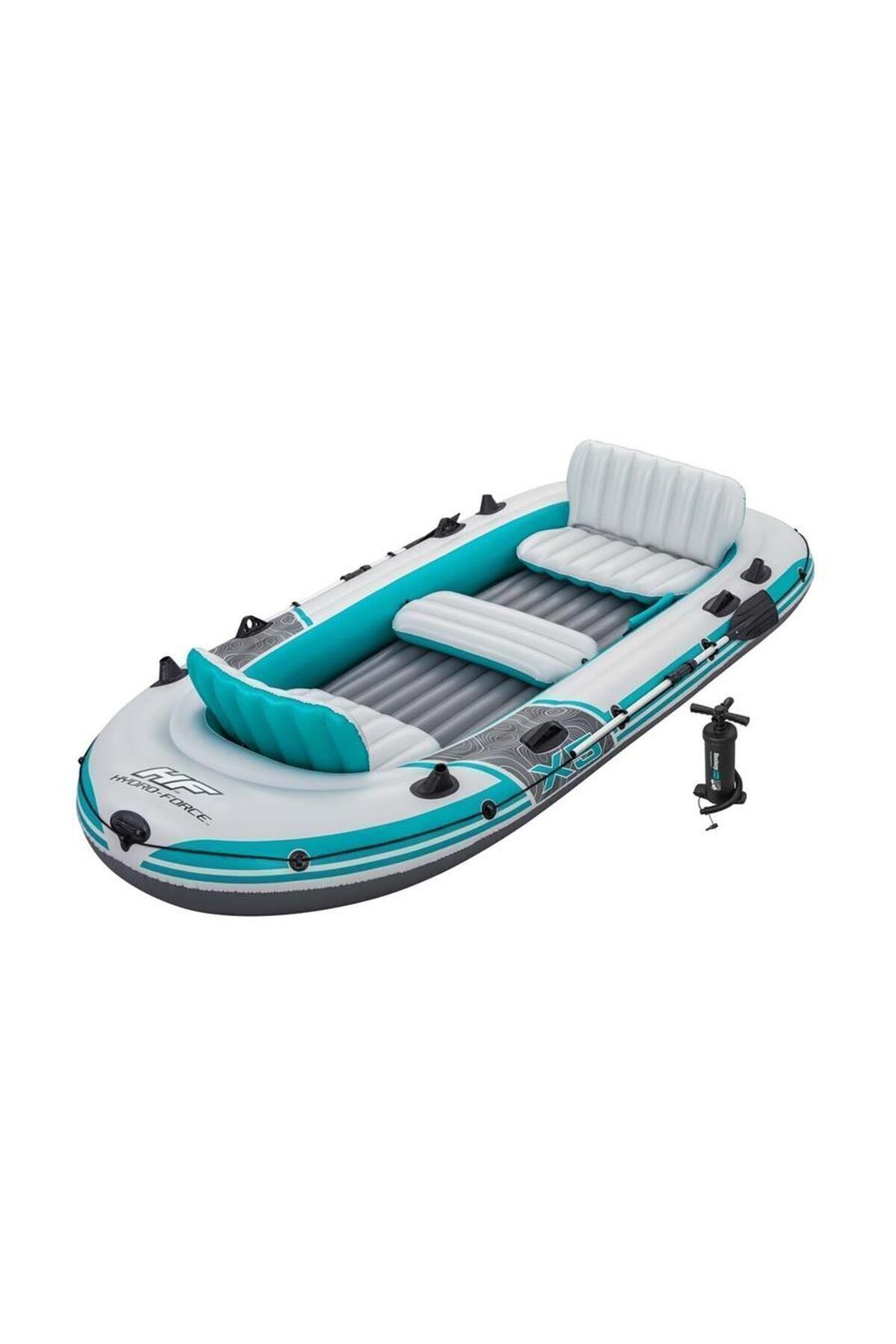 65159 Hydro-force Advanture Elite 5 Kişilik Raft Set Şişme Bot 364*166cm Full-Deniz ve Havuz Ürünleri