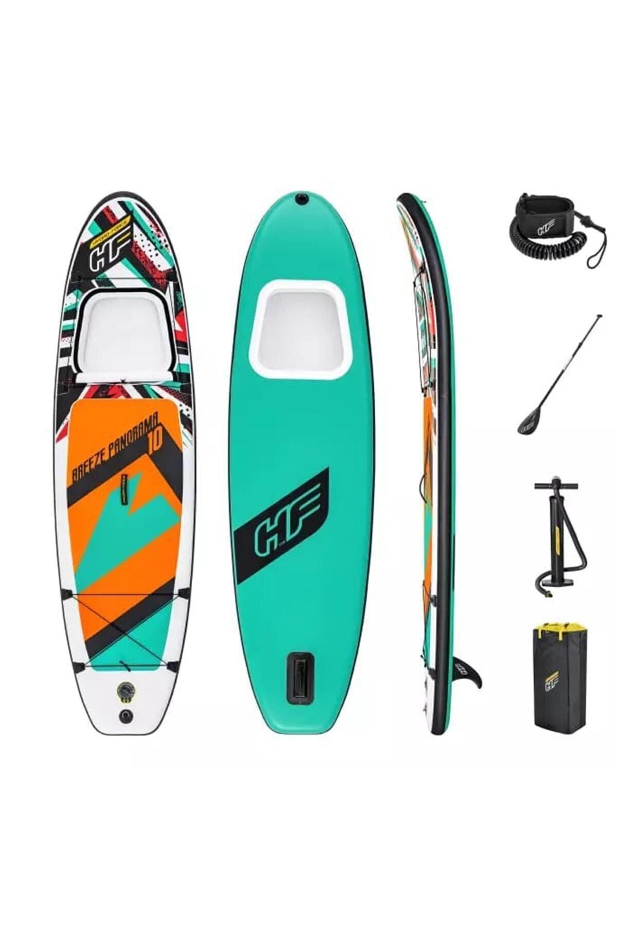 65377 Panorama Şişme Kano Sörf Tahtası Hazır Set Stand Up Paddle Hazır Set-Deniz ve Havuz Ürünleri