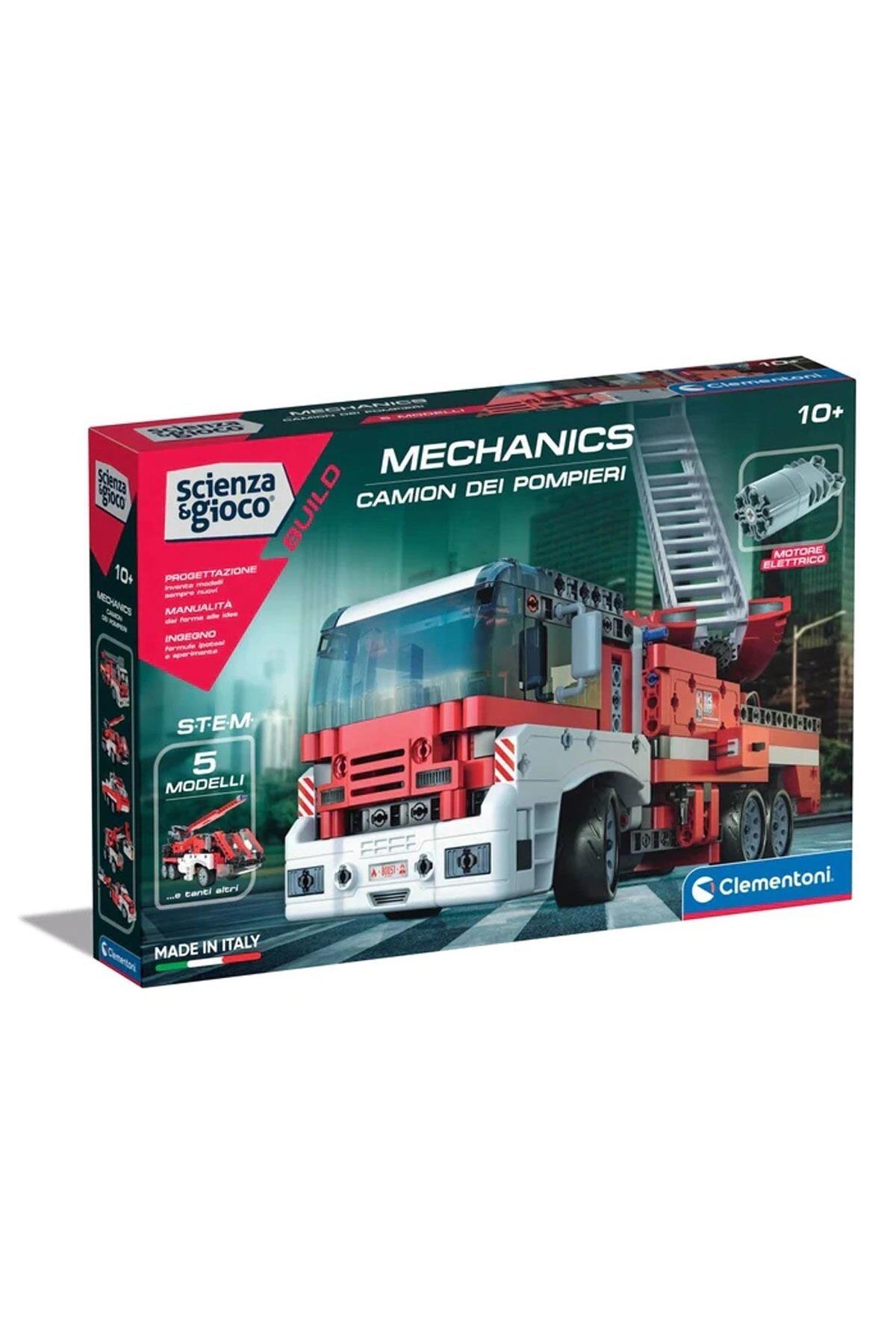 75068TR Mekanik Laboratuvarı - İtfaiye Aracı +10 yaş-Eğitici Oyuncak