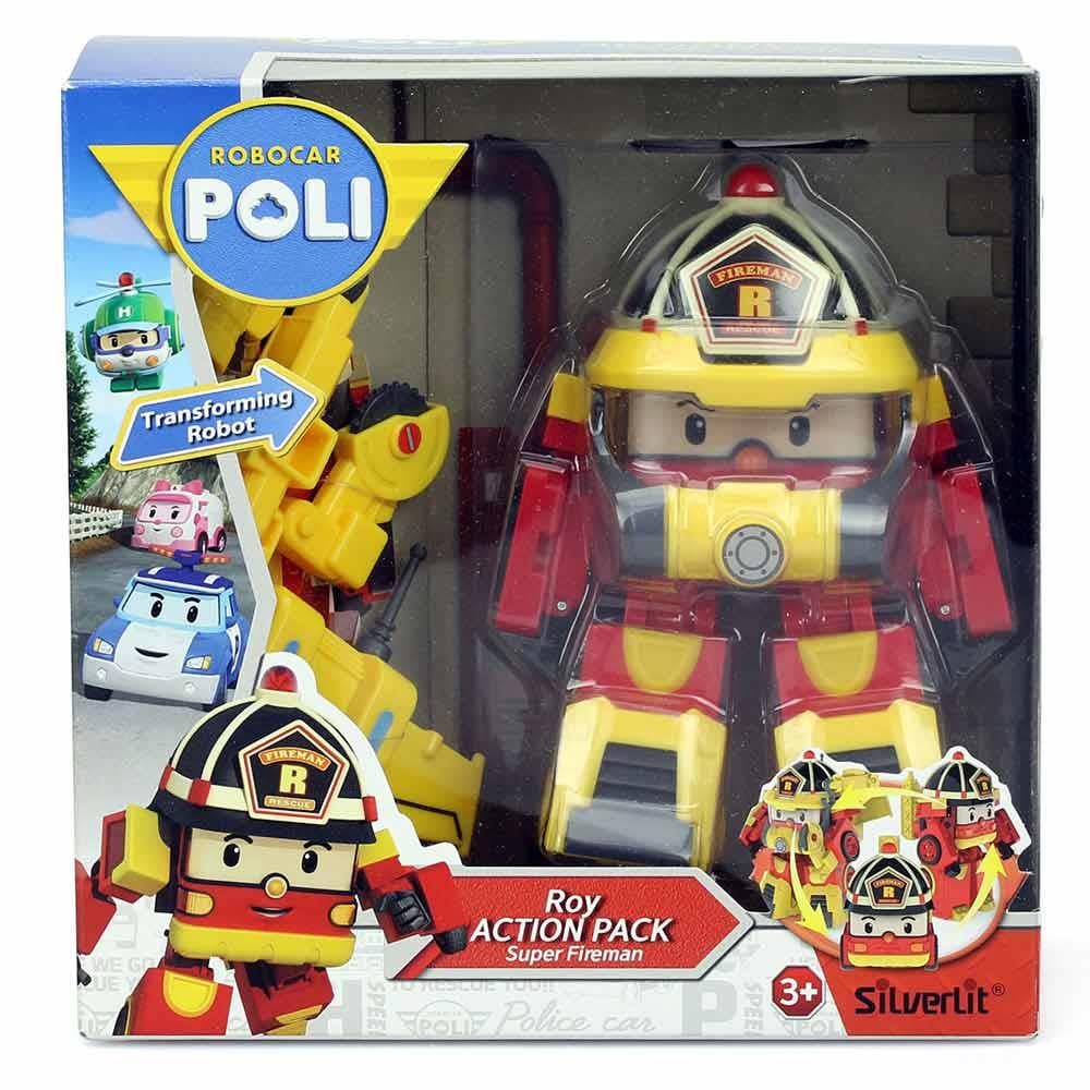 Aksesuarlı Transformers Poli Action Figür Roy İtfaiye 83314-Karakter Figürleri