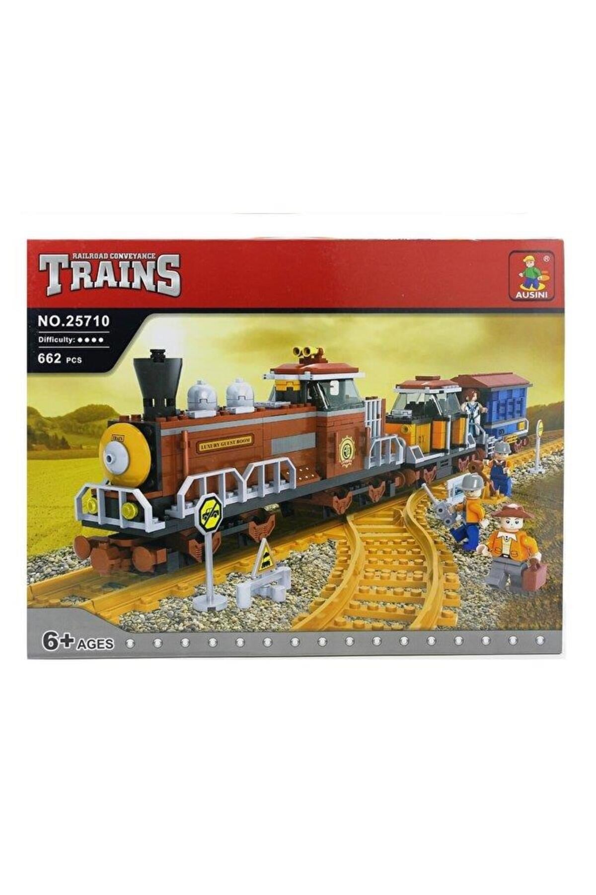 Ausini Tren 662 Parça 25710-Yapı Oyuncakları