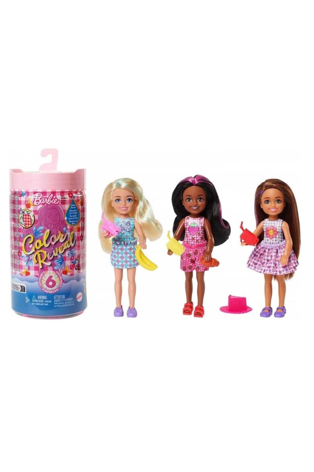 Barbie Color Reveal Renk Değiştiren Sürpriz Chelsea Piknikte HLF84-Oyuncak Bebekler