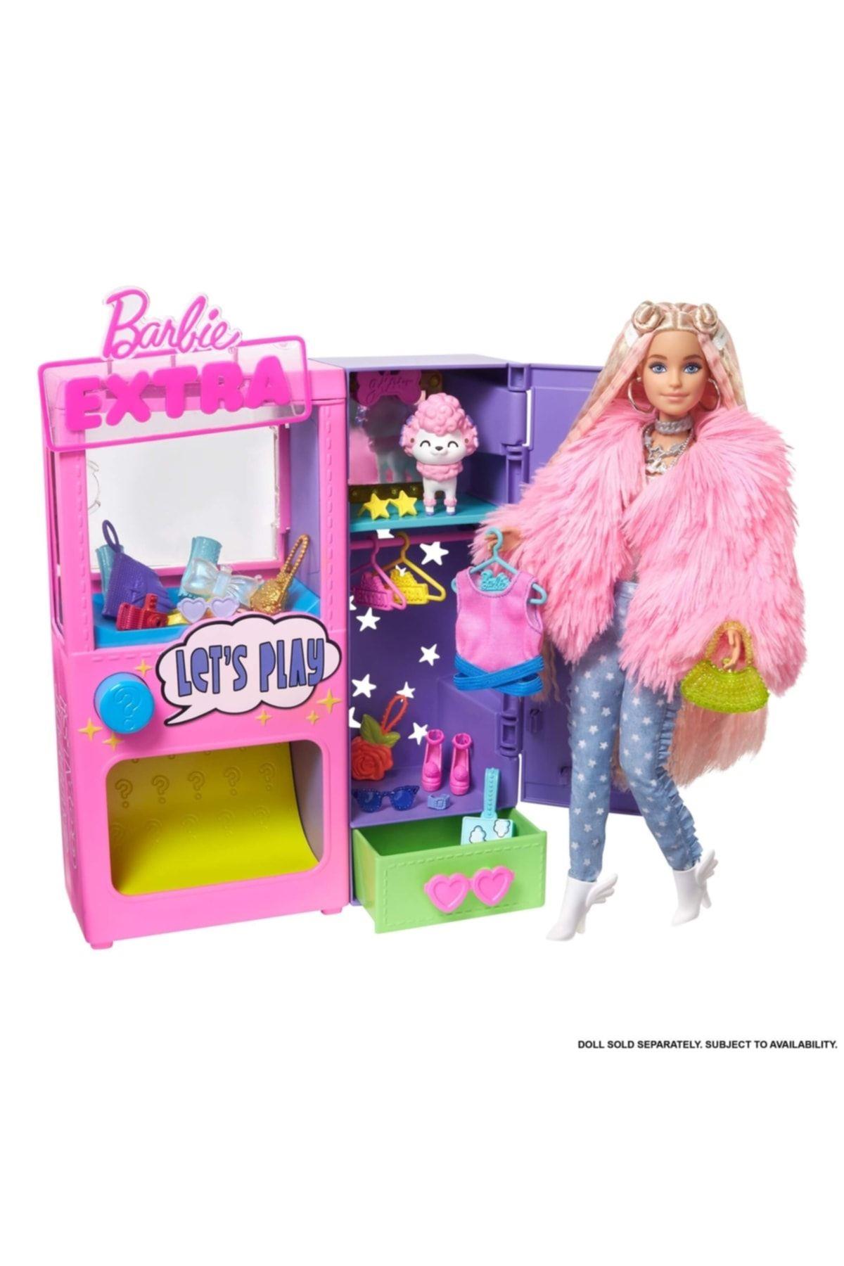 Barbie Extra Kıyafet Otomatı Oyun Seti Hfg75-Oyuncak Bebekler