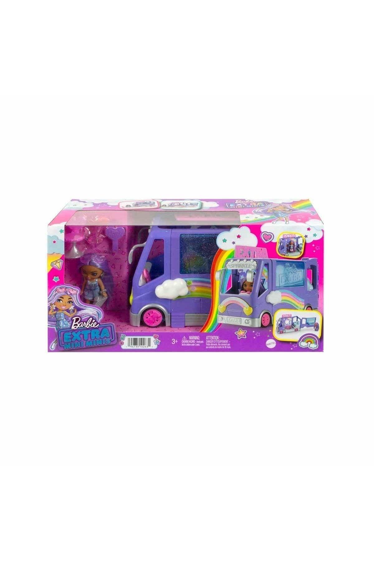 Barbie Hkf84 Extra Mini Mini Tur Otobüsü-Oyuncak Bebekler