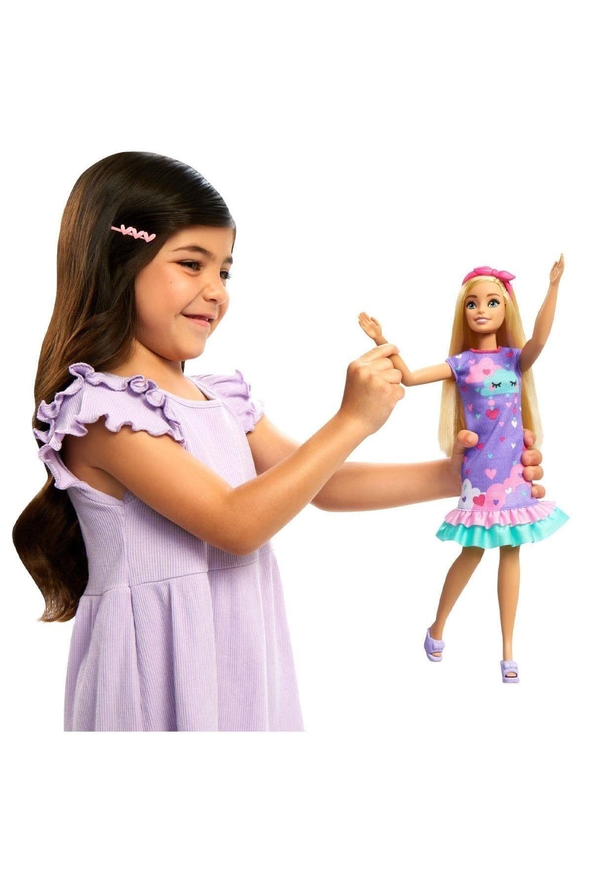 Barbie HMM66 My First Barbie - İlk Barbie Bebeğim - Delüks Bebek-Oyuncak Bebekler