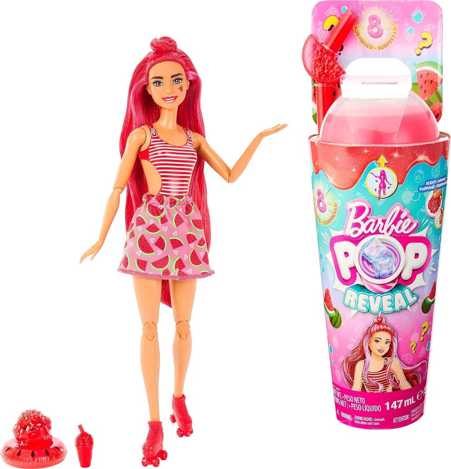 Barbie Pop Reveal Meyve Serisi HNW43-Oyuncak Bebekler