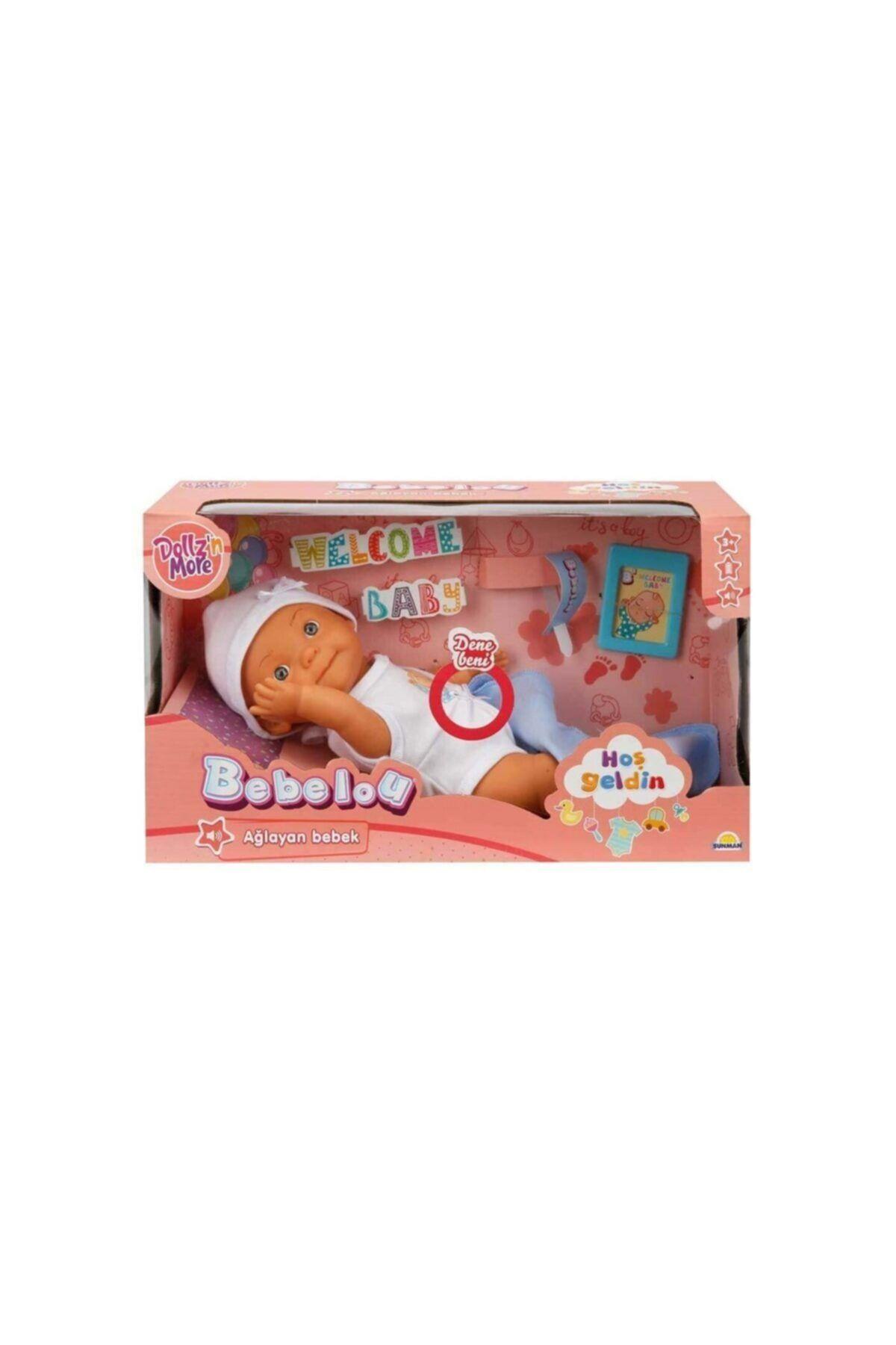 Bebelou Hoşgeldin Sesli Ağlayan Bebek 30 cö-Oyuncak Bebekler