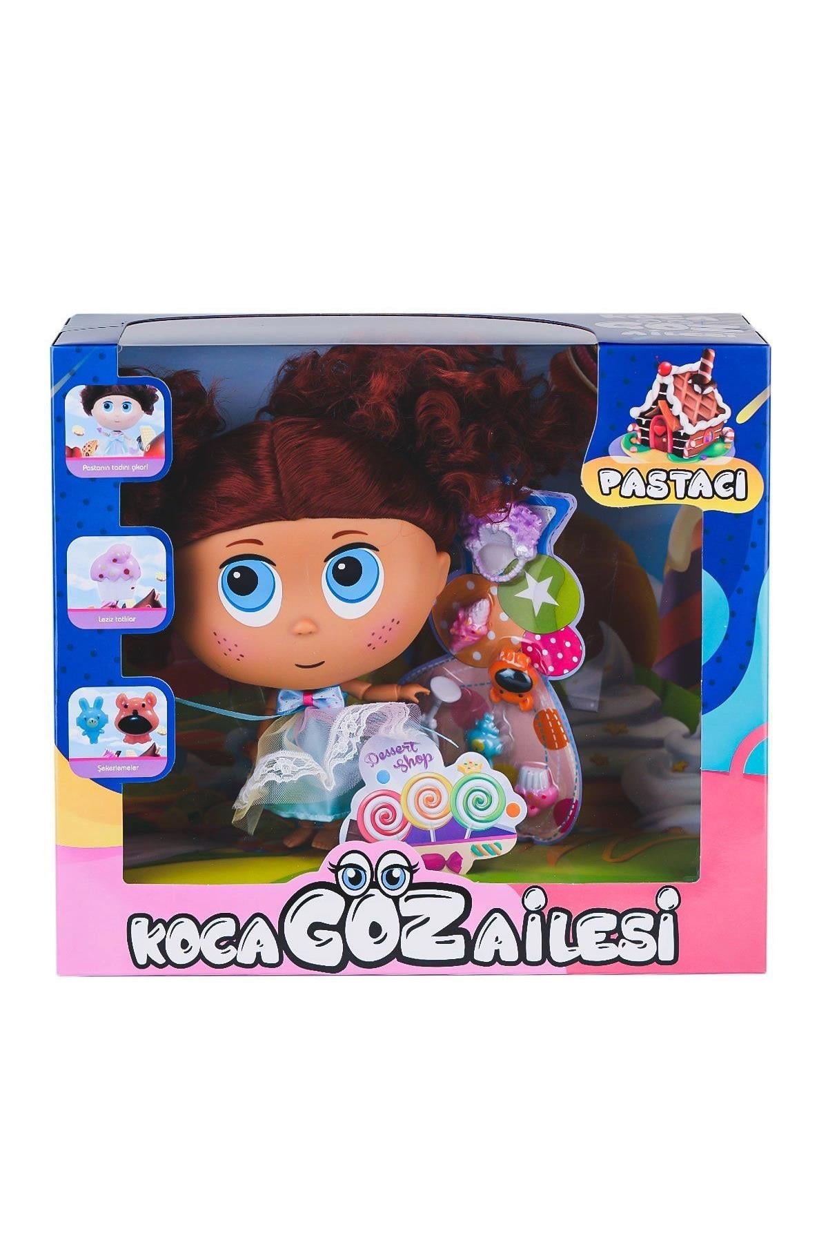 BLD328 Koca Göz Ailesi Pastacı Kız -Birliktoys-Oyuncak Bebekler