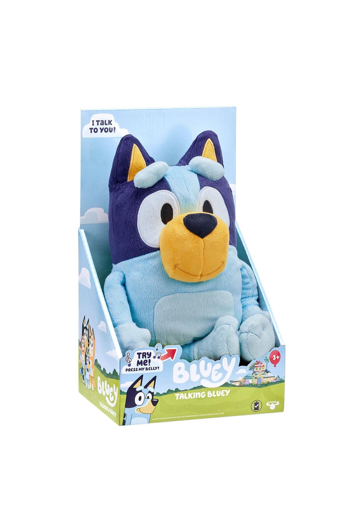 Bluey Türkçe Konuşan Pelüş Figür 35 cm 17631-Peluş Oyuncaklar