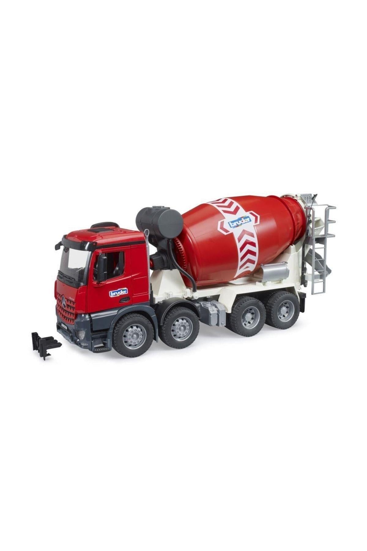 Bruder BR03655 Mercedes Benz Arocs Beton Mikser +4 yaş-Maket Araçlar
