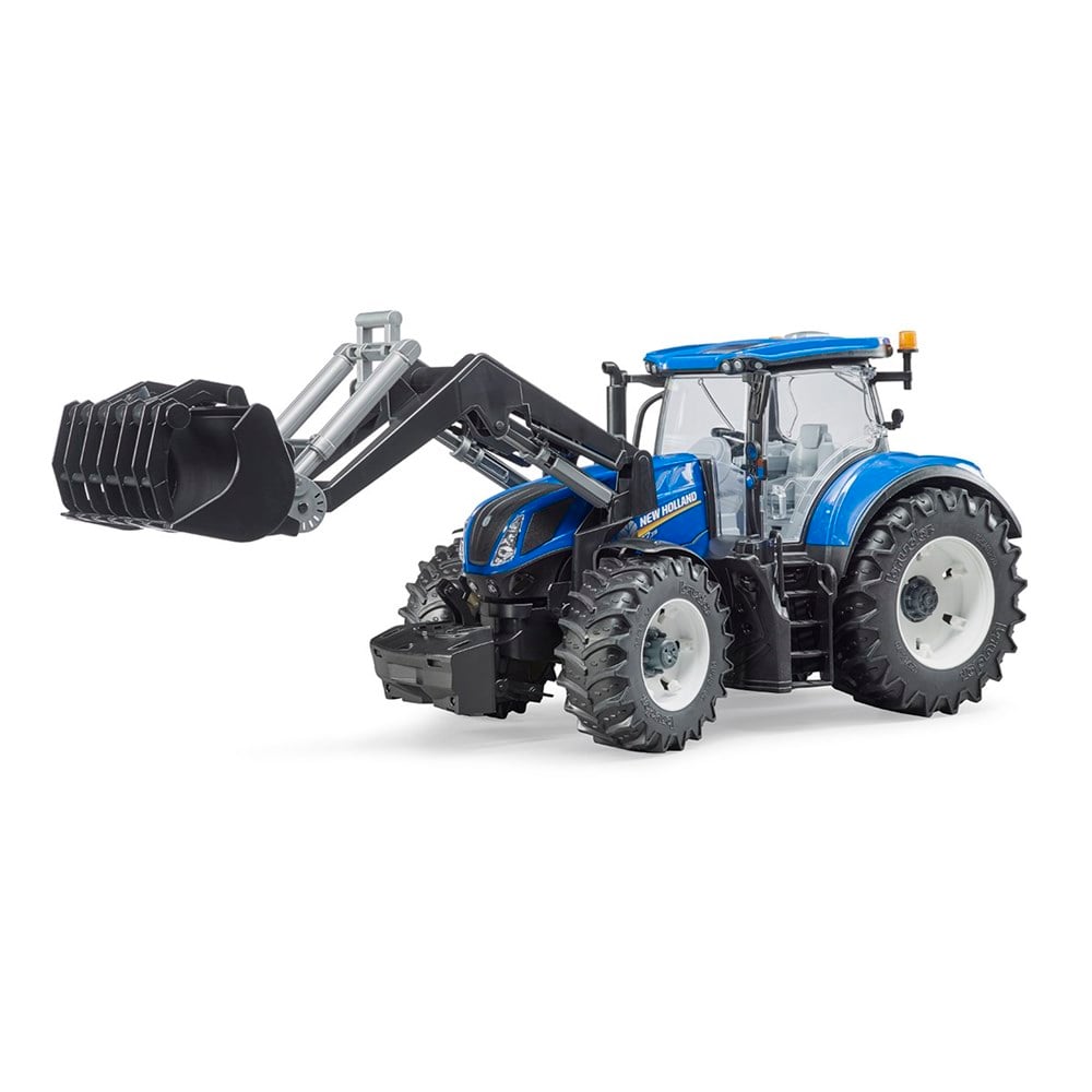 Bruder New Holland T7.315 Kepçeli Traktör BR03121-Maket Araçlar