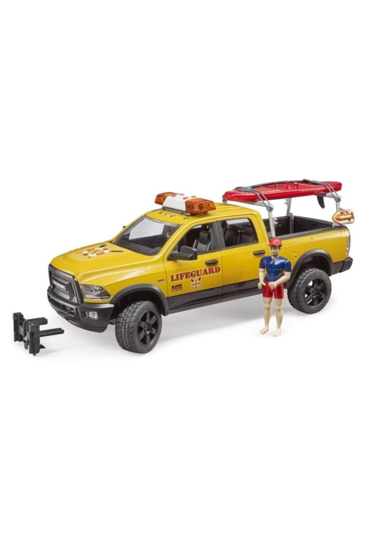 Bruder Oyuncak Ram Cankurtaran Aracı Figür-sörf Tahtası Br02506-Maket Araçlar