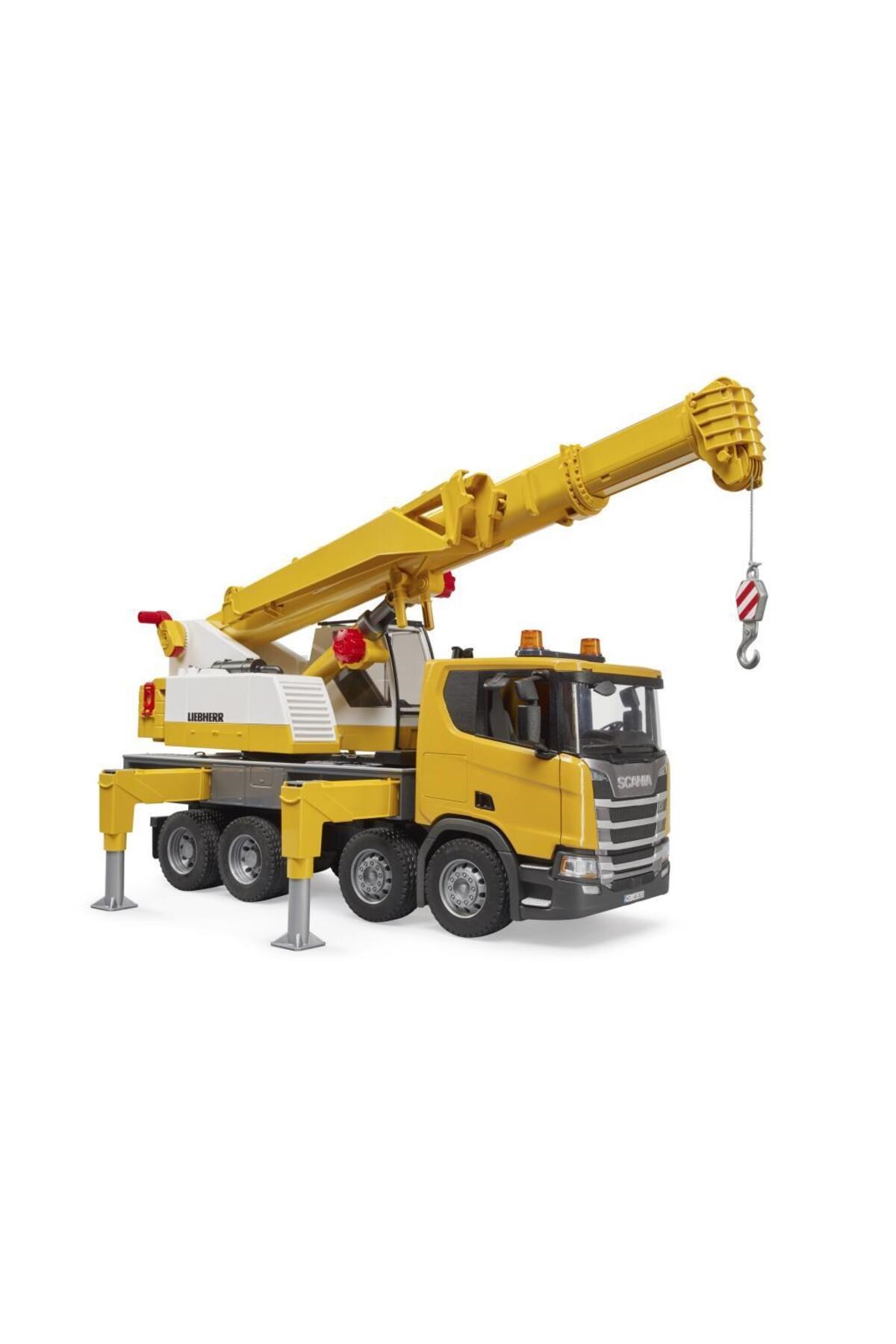 Bruder Scania 560R Liebherr Vinçli Kamyon BR03571-Oyuncak Arabalar ve Kamyonlar