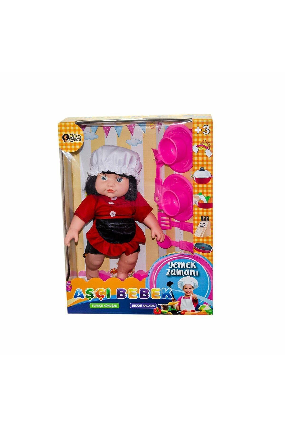 CAN OYUNCAK Lb698ba Kutulu Sesli Aşçı Bebek-Oyuncak Bebekler