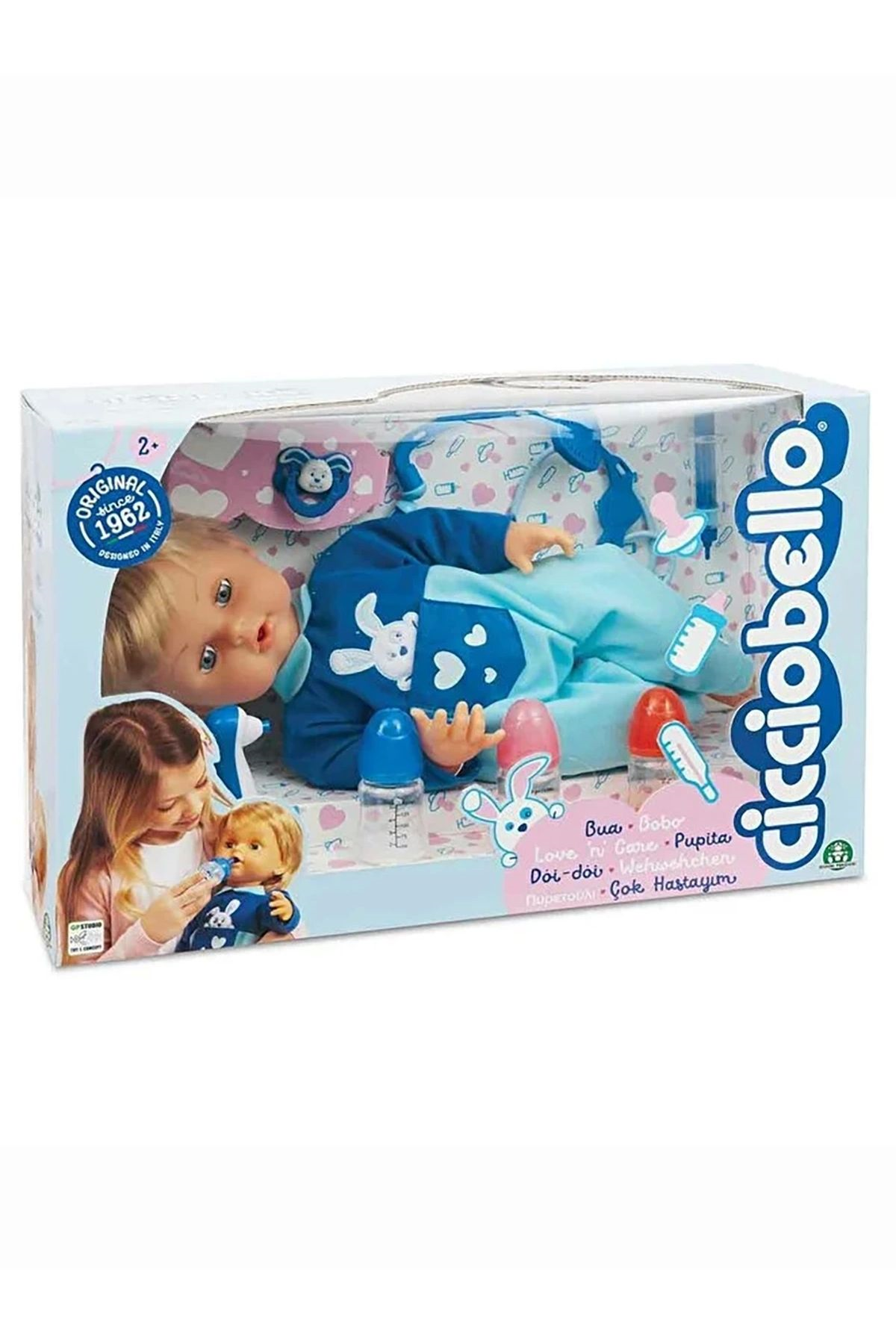 Cicciobello Çok Hastayım Doktor Setli Hasta Bebek 2023 Yeni-Oyuncak Bebekler