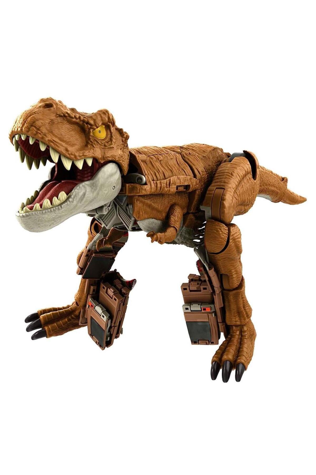 Değişim Serisi Dönüşebilen T-Rex Figürü HPD38-Hayvan Figürleri