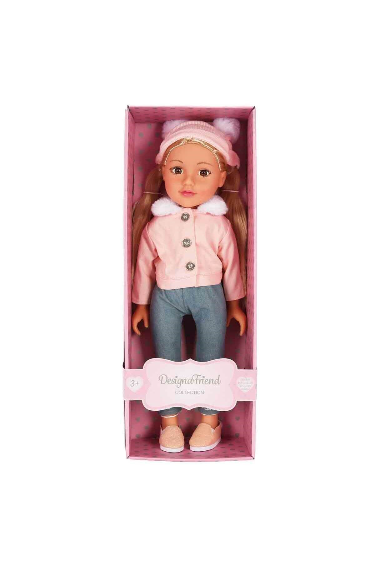 Designafriend Kış Kıyafetleri Giyen Bebek 47 cm-Oyuncak Bebekler
