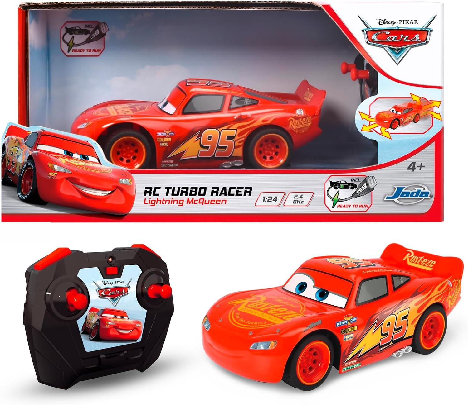 Dickie Şimşek McQueen Turbo Yarışçısı 17 cm Uzaktan Kumandalı Oyuncak Araba-Uzaktan Kumandalı Araçlar