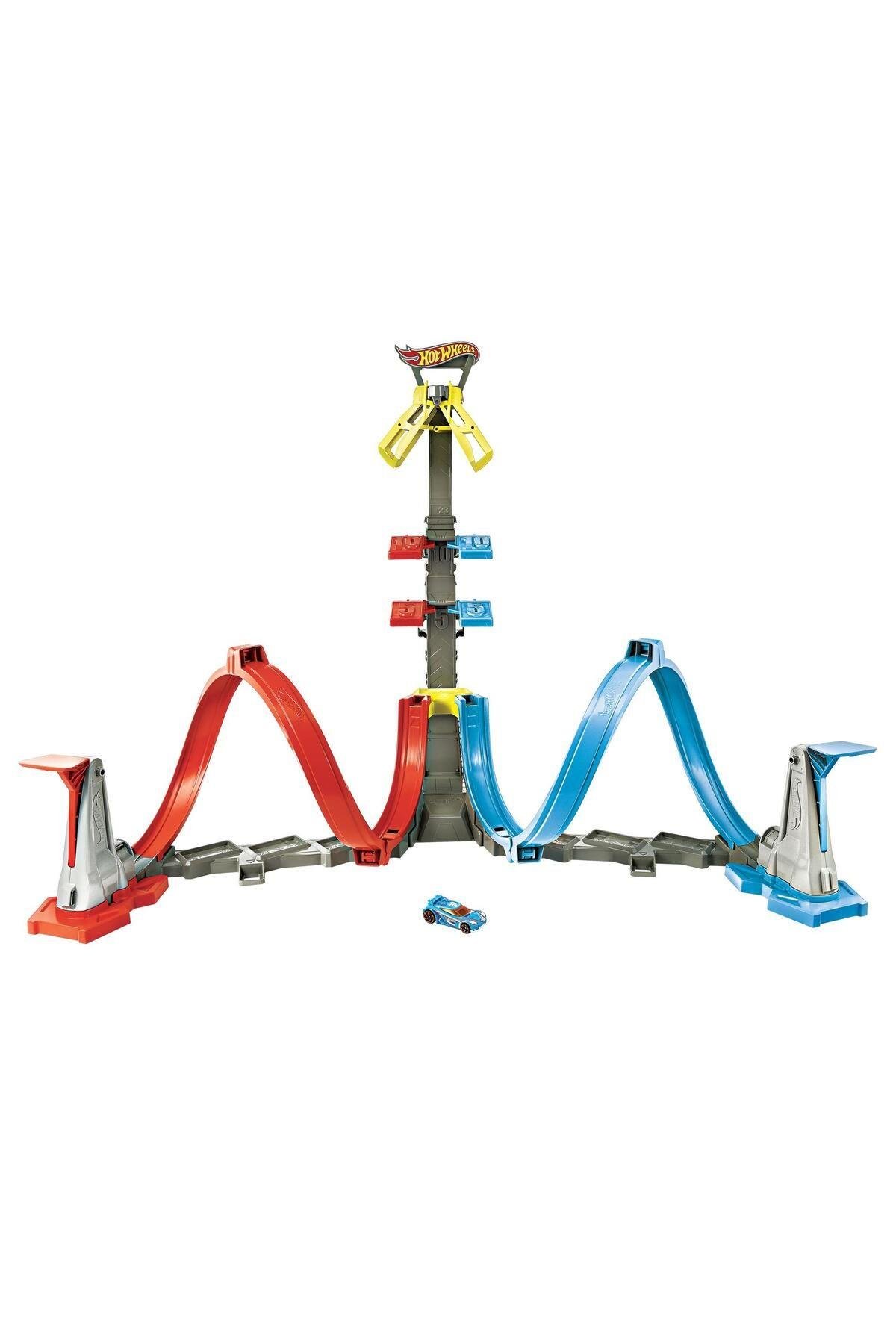 Dikey Uçuş Heyecan Yarış Seti Grw39-Araba Garaj ve Setleri