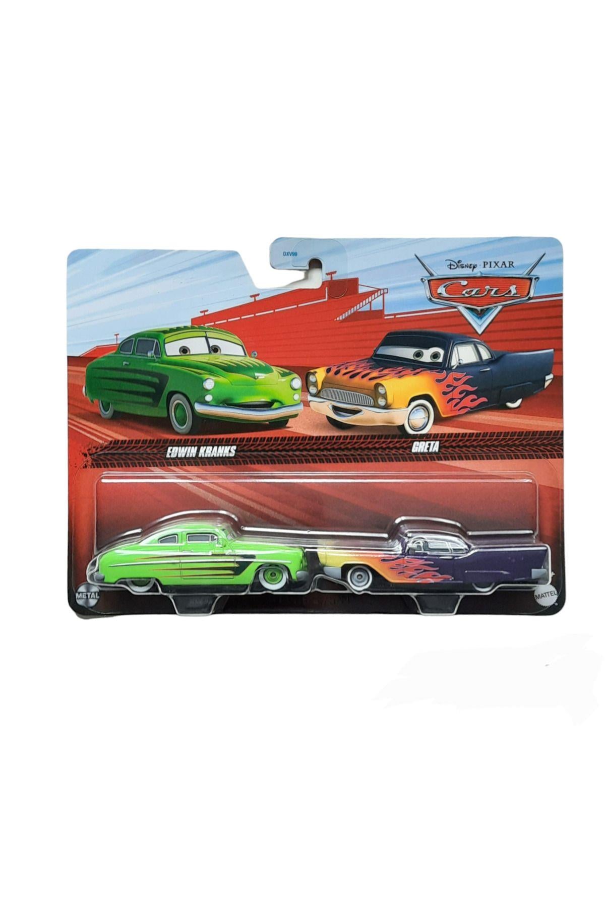 DİSNEY CARS Disney cars Edwin Cranks & Greta-Oyuncak Arabalar ve Kamyonlar
