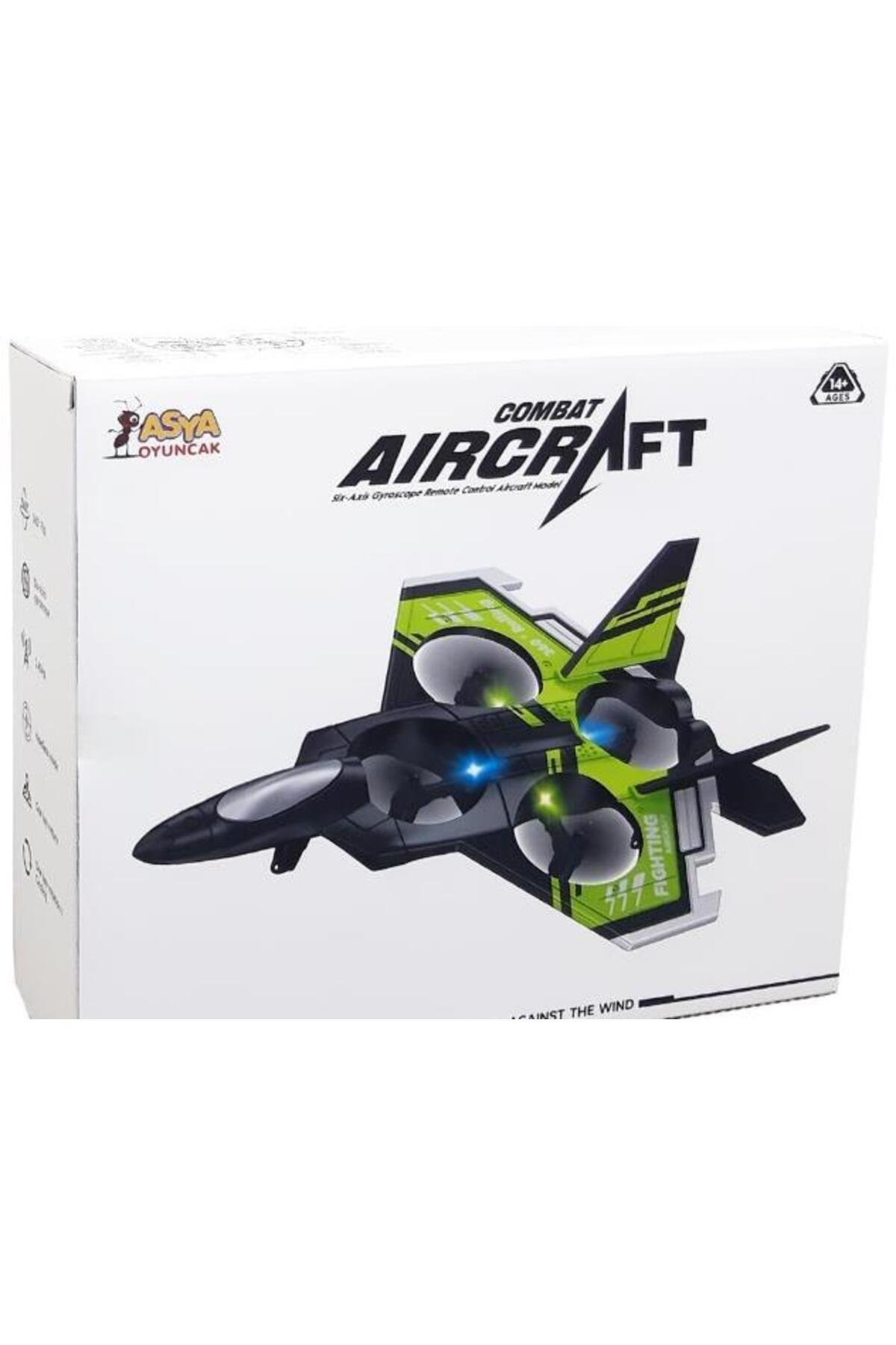 DRON 3 MOTORLU UCAK 22571-D17H-24-Helikopter ve Drone