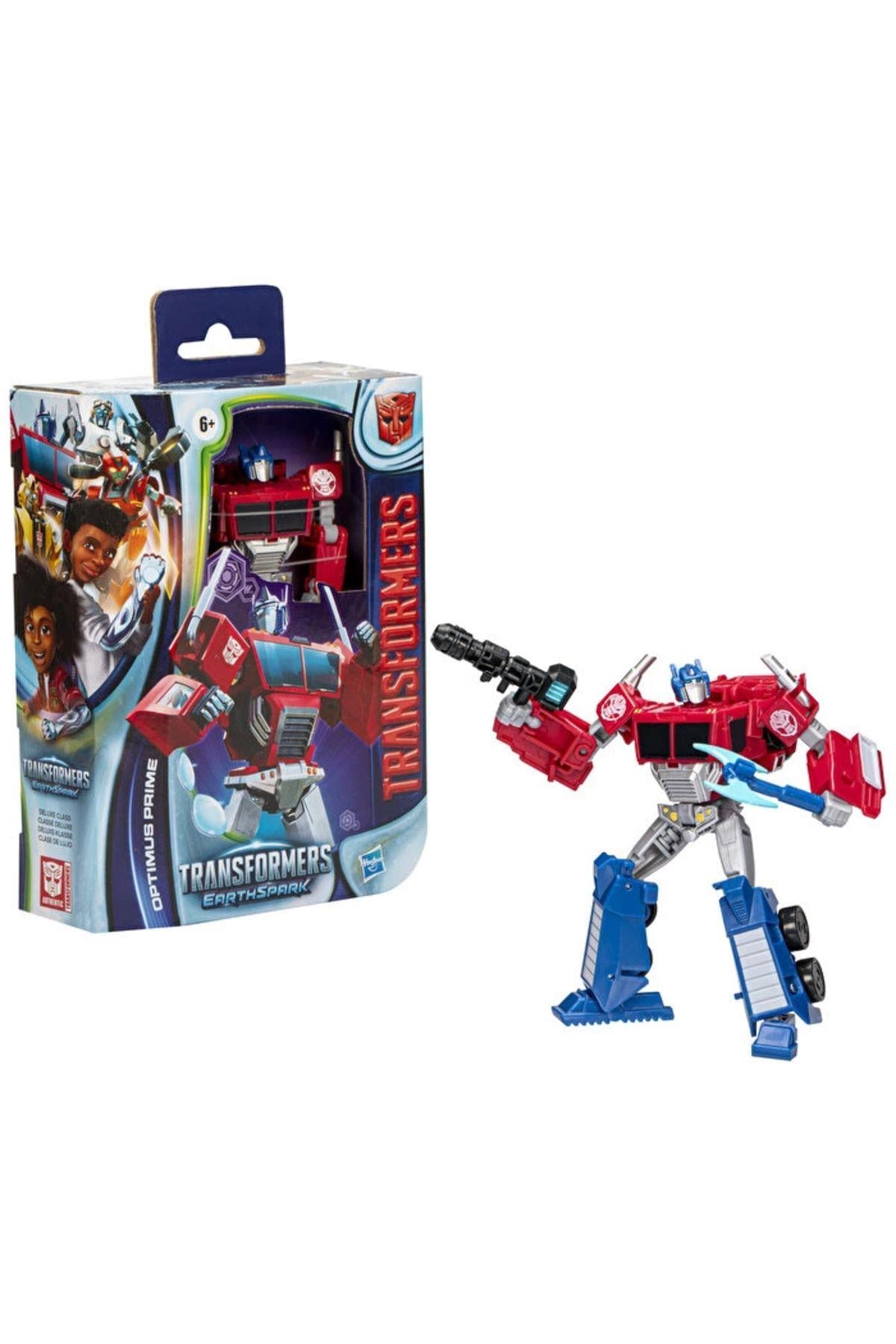 Earthspark Deluxe Optimus Prime Figürü F6735-Karakter Figürleri