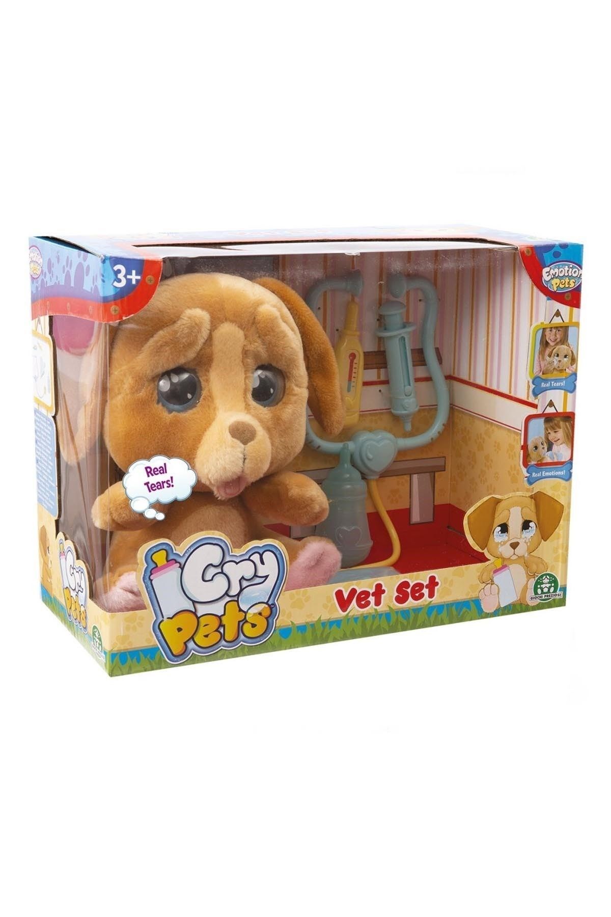 Emotion Pets Evcil Hayvanlar Veteriner Seti MTM08000-Peluş Oyuncaklar