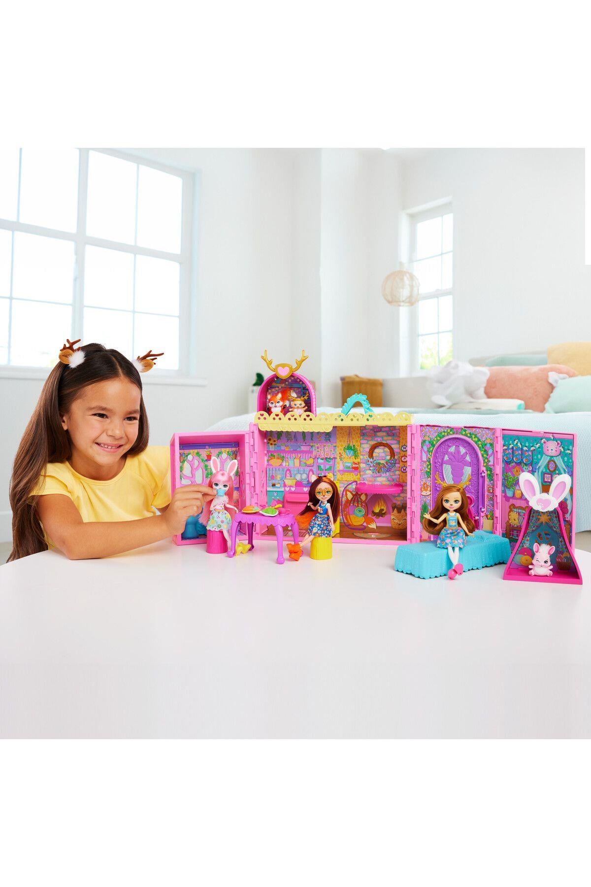 Enchantimals Ana Karakter Bebekler Evi-Oyuncak Bebekler