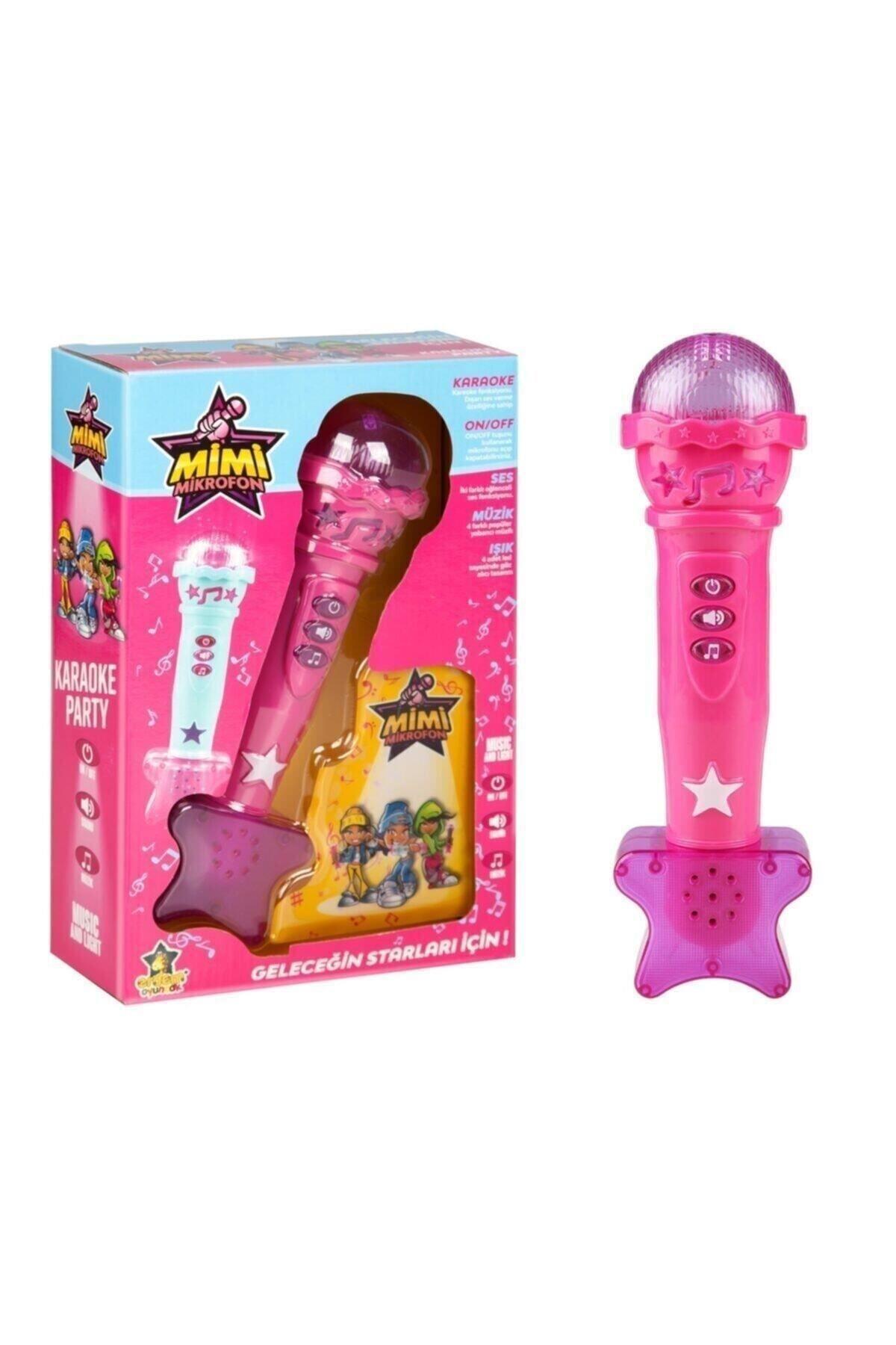 Erdem Oyuncak Erdeem Işıklı Müzikli Karaoke Mikrofon-Eğitici Oyuncak