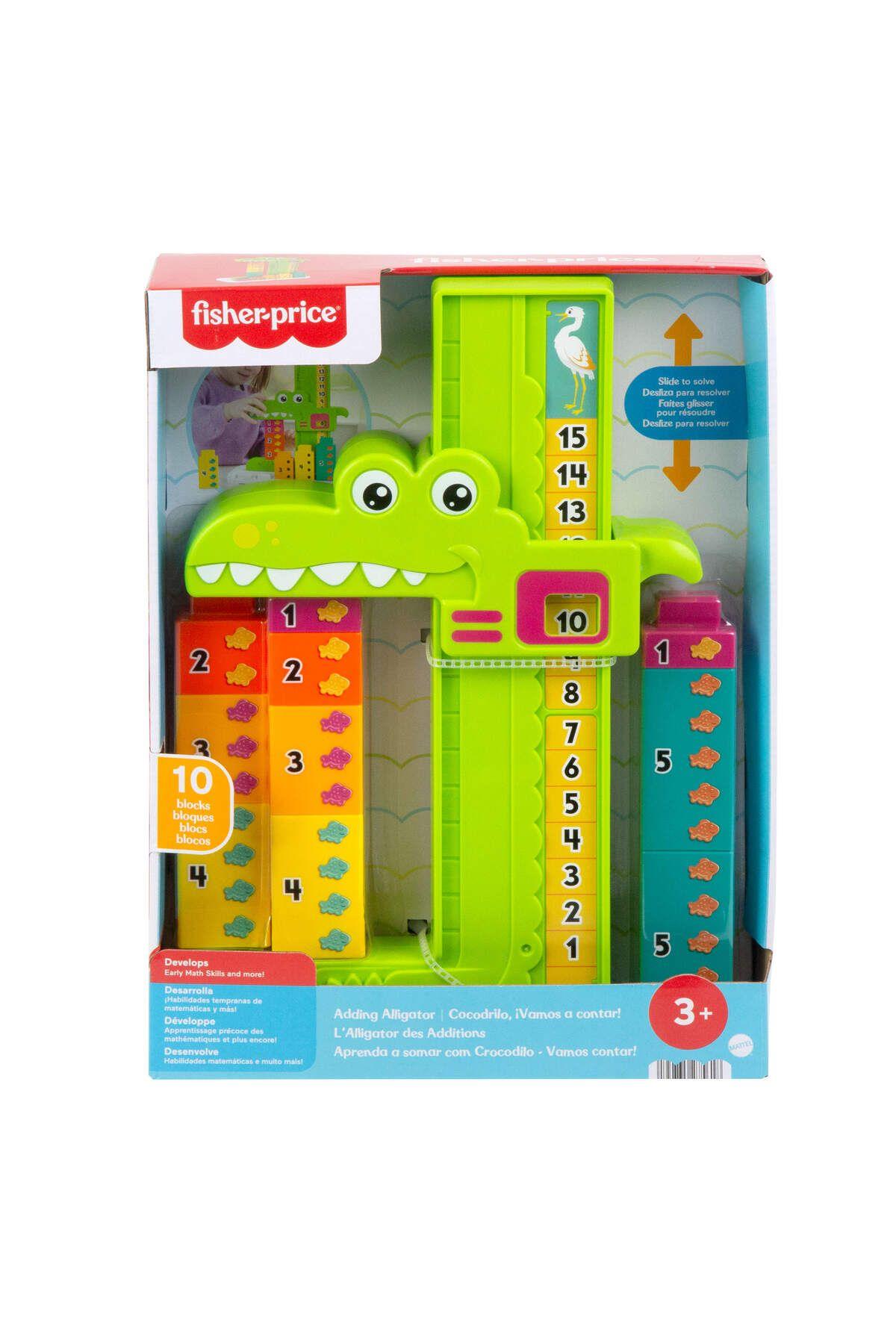 Fisher-Price® Matematikçi Timsah | JCT13-Eğitici Oyuncak