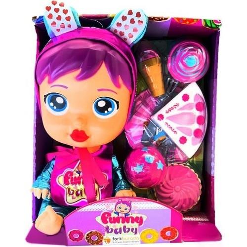 Funny Baby Mila Bebek Pasta Oyuncak Seti-Kız Rol Oyuncakları