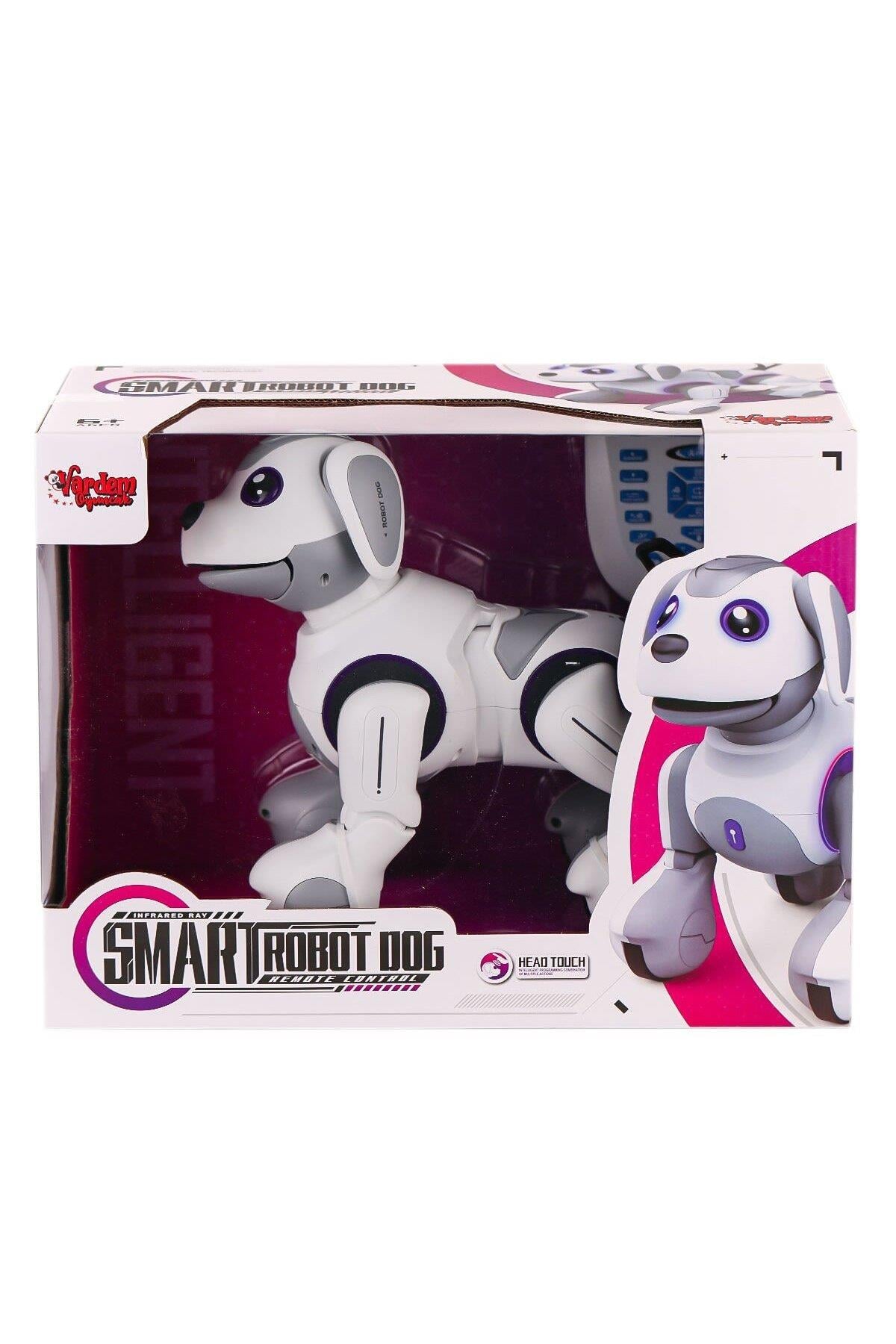 G14 Kumanlı Şarjlı Smart İnteraktif Akıllı Robot Köpek -Vardem Oyuncak-Uzaktan Kumandalı Araçlar