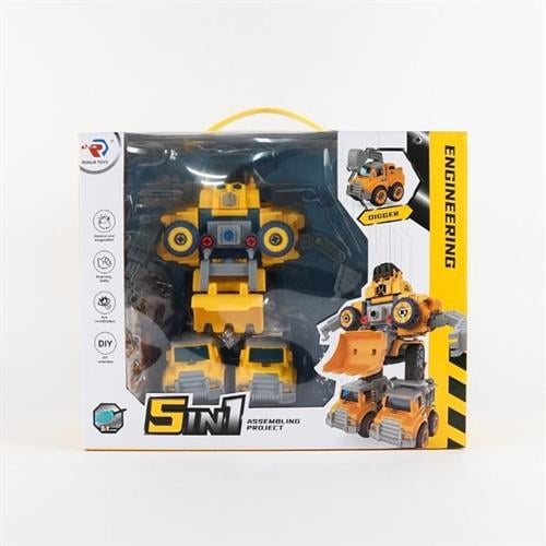 Galtoys Oyuncak İş Makina Sök Tak Robot RL589-11E-Robotlar