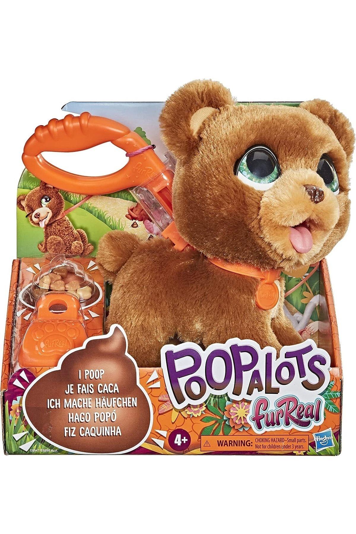 Hasbro Furreal Poopalots Büyük Racker Etkileşimli Oyuncak-Hayvan Figürleri