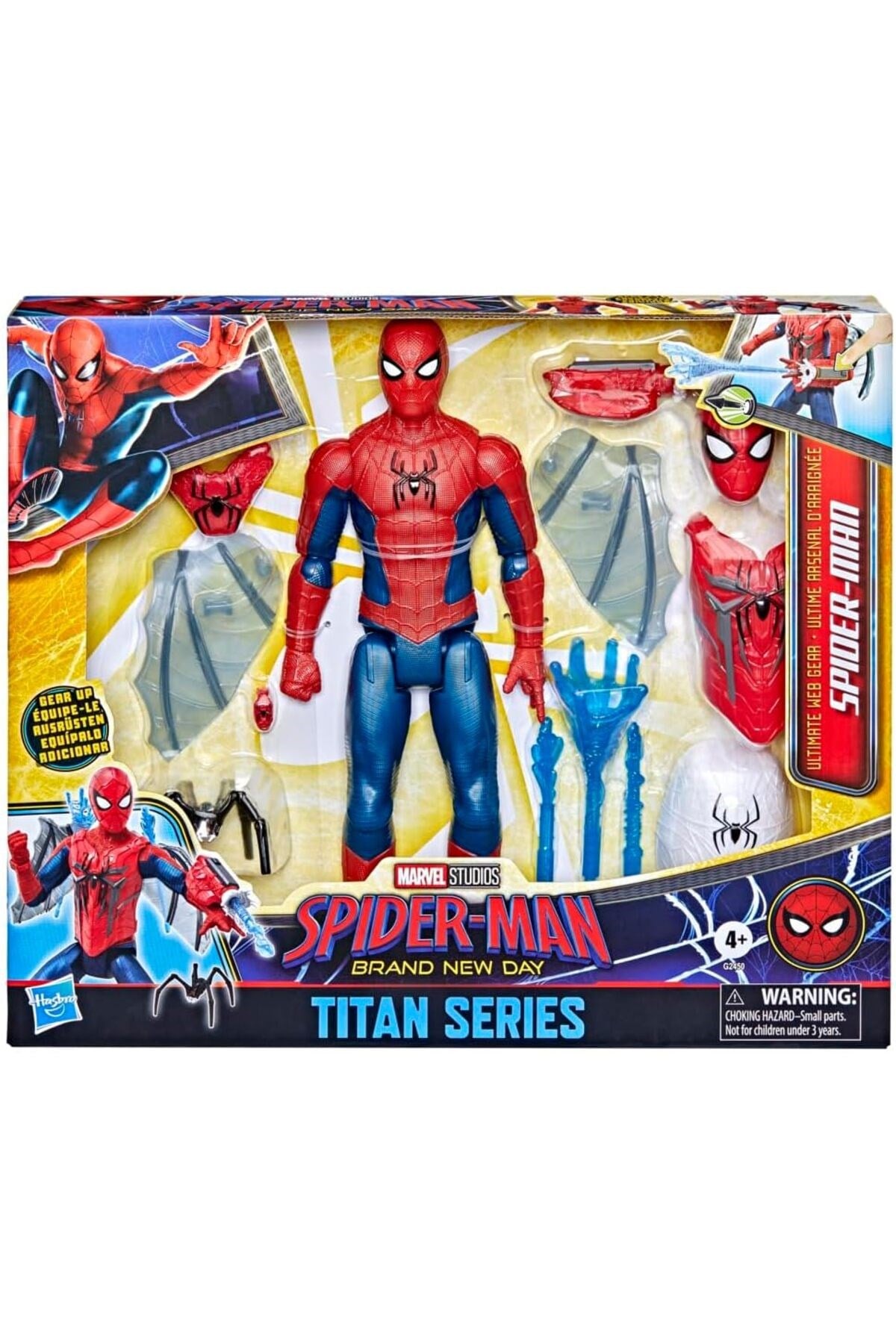 Hasbro Spider-Man Titan Serisi Ultimate Aksiyon Figürü G2450-Karakter Figürleri