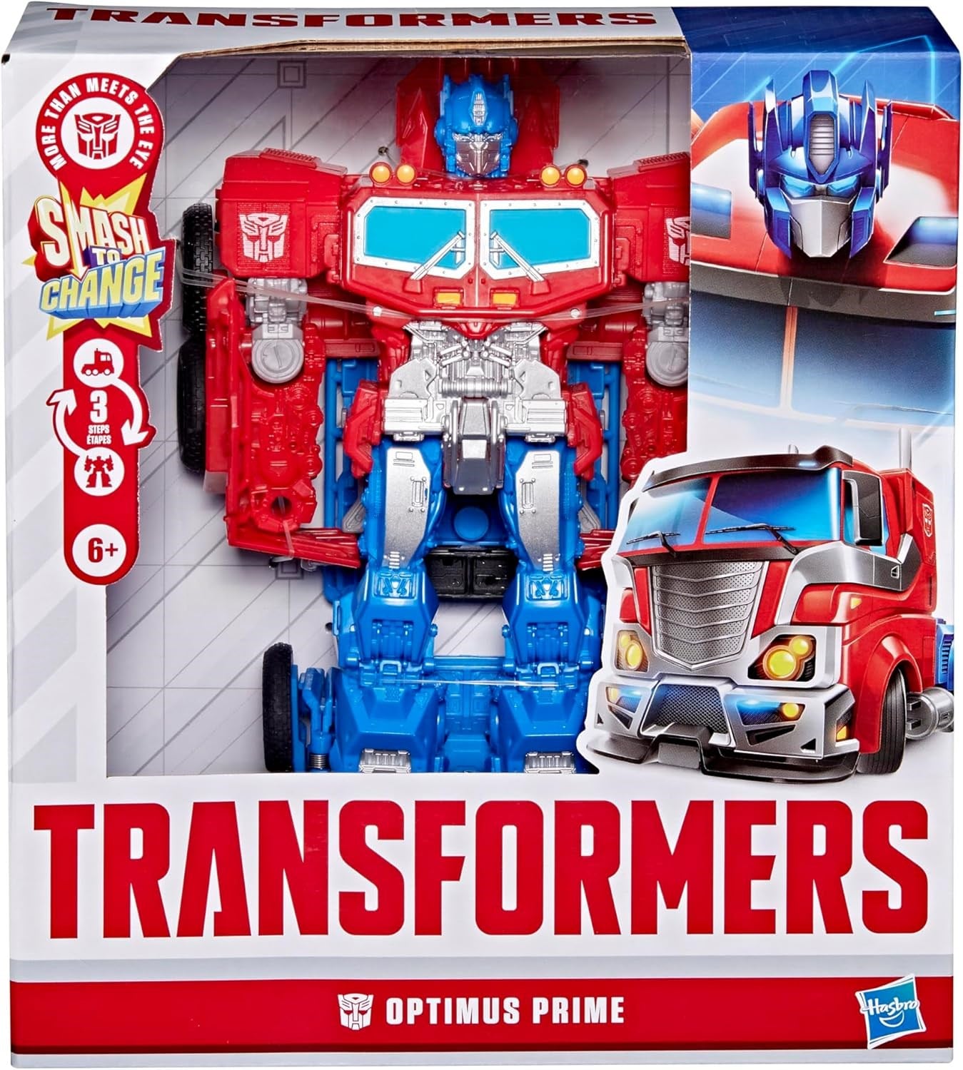 Hasbro Transformers Smash Changers Optimus Prime Aksiyon Figürü G2816-Karakter Figürleri