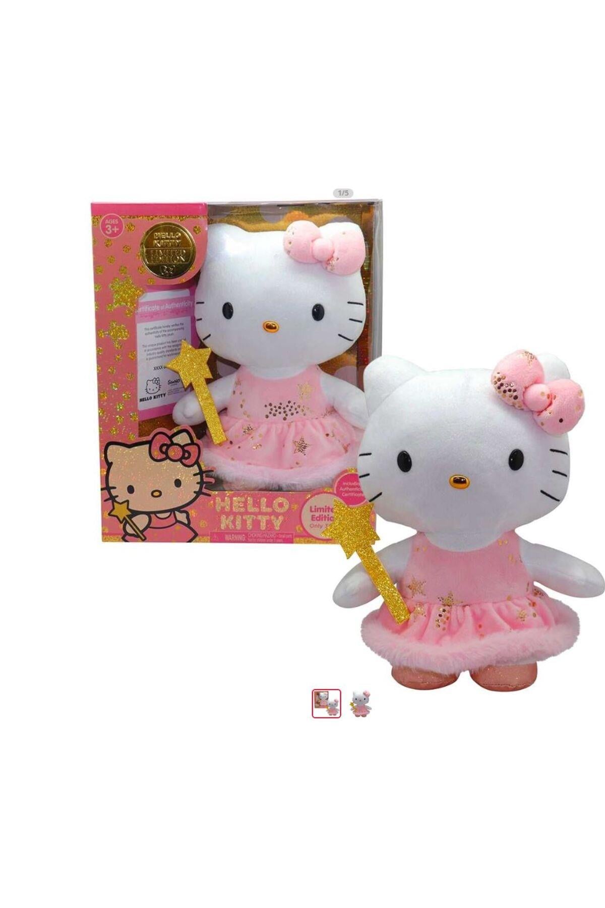 Hello Kitty Peluş Peri Kostümlü 30 Cm 3+-Peluş Oyuncaklar