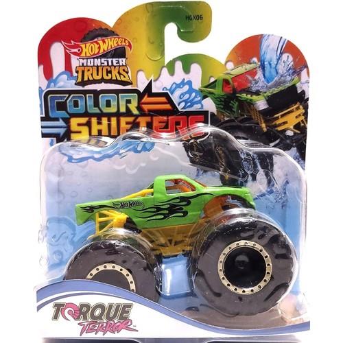 Hot Wheels Monster Trucks Renk Değiştiren Araçlar HGX06-HMH34-Oyuncak Arabalar ve Kamyonlar