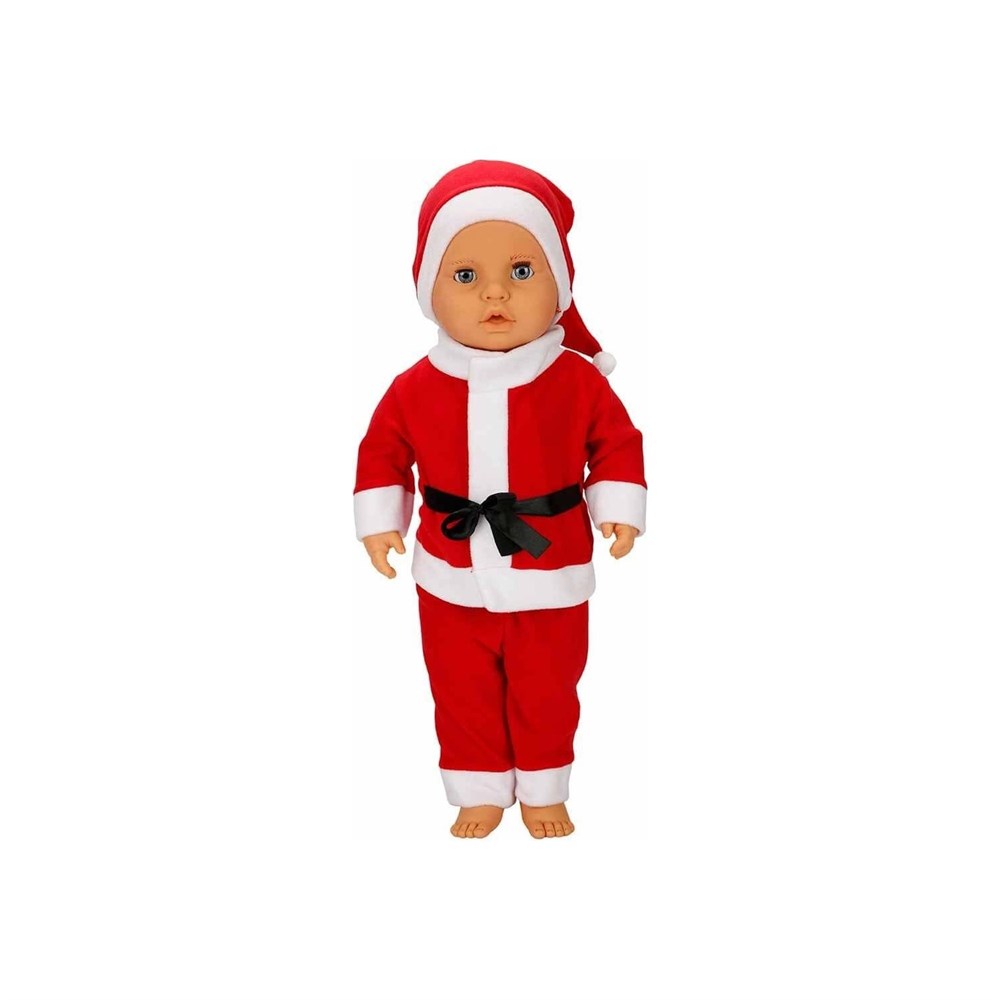 Kırmızı Noella Yılbaşı Bebeği 60 cm-Oyuncak Bebekler