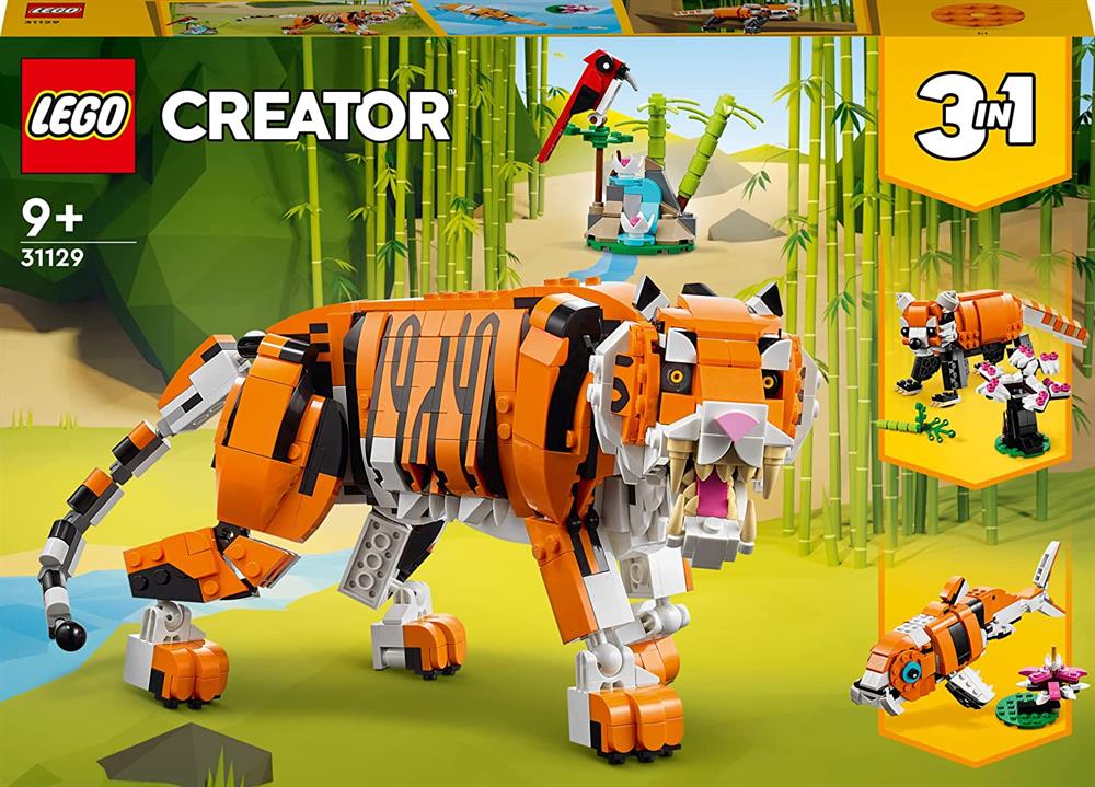 LEGO Creator 3'ü 1 Arada Muhteşem Kaplan 31129-Lego