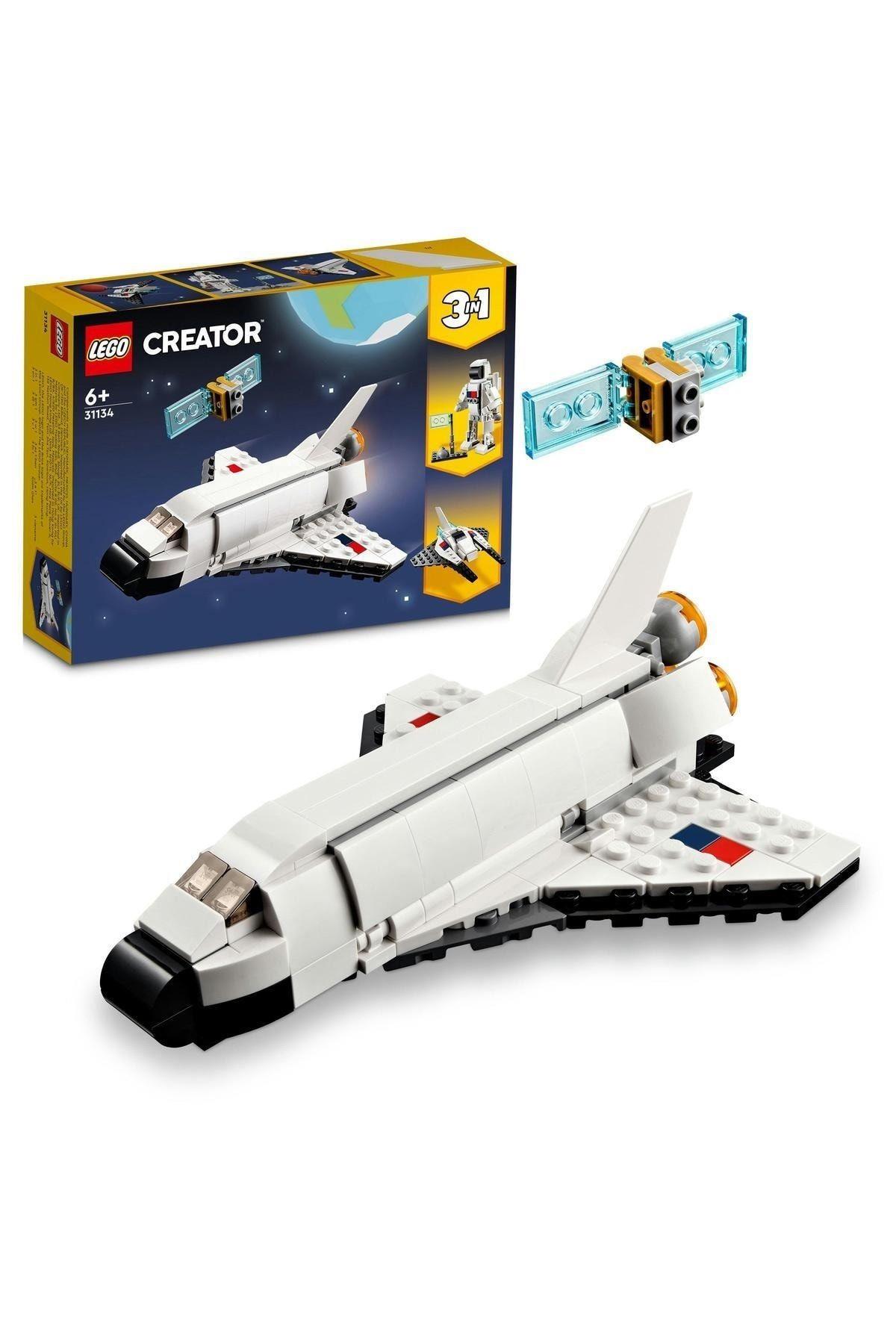 LEGO ® Creator Uzay Mekiği 31134 - 6 Yaş ve Üzeri Çocuklar için Yaratıcı Yapım Seti (144 Parça)-Lego