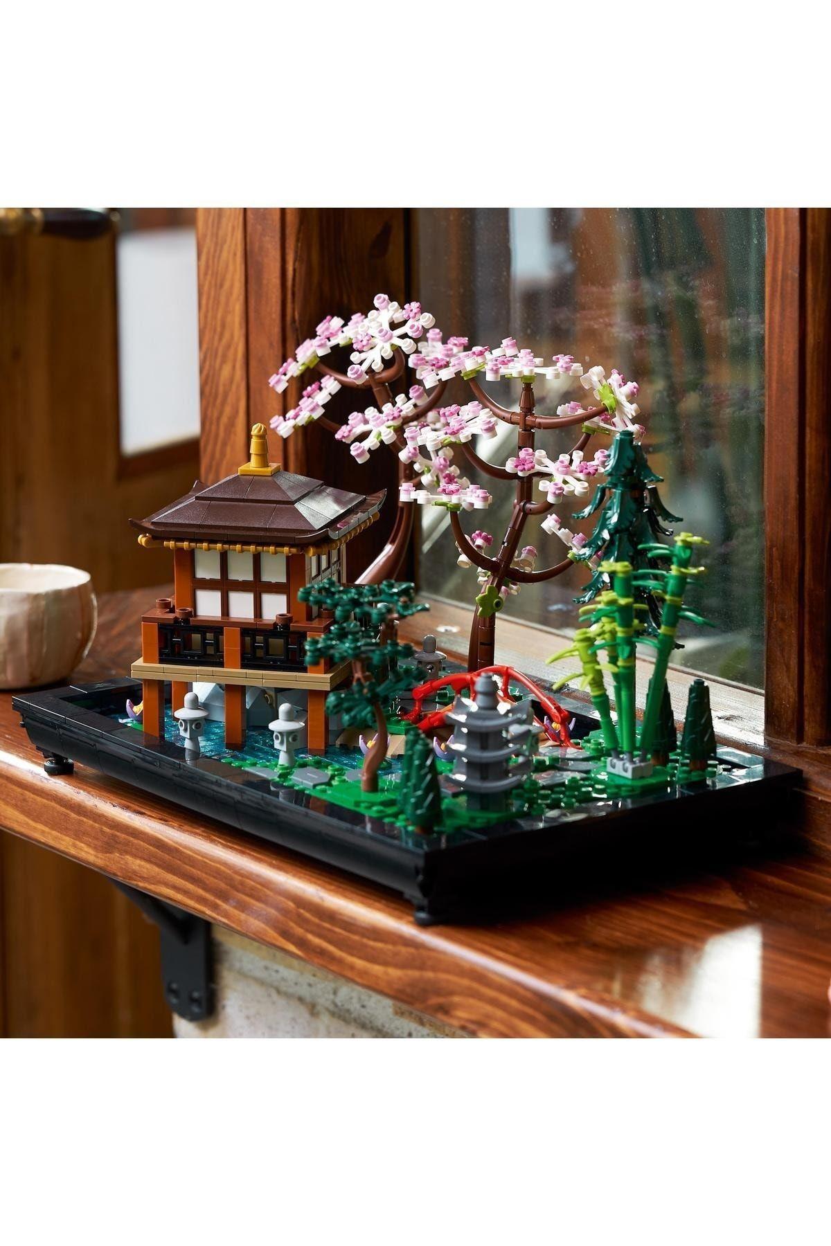 LEGO ® Icons Huzurlu Bahçe 10315 - Yetişkinler için Yaratıcı Yapım ve Sergileme Seti (1363 Parça)-Lego