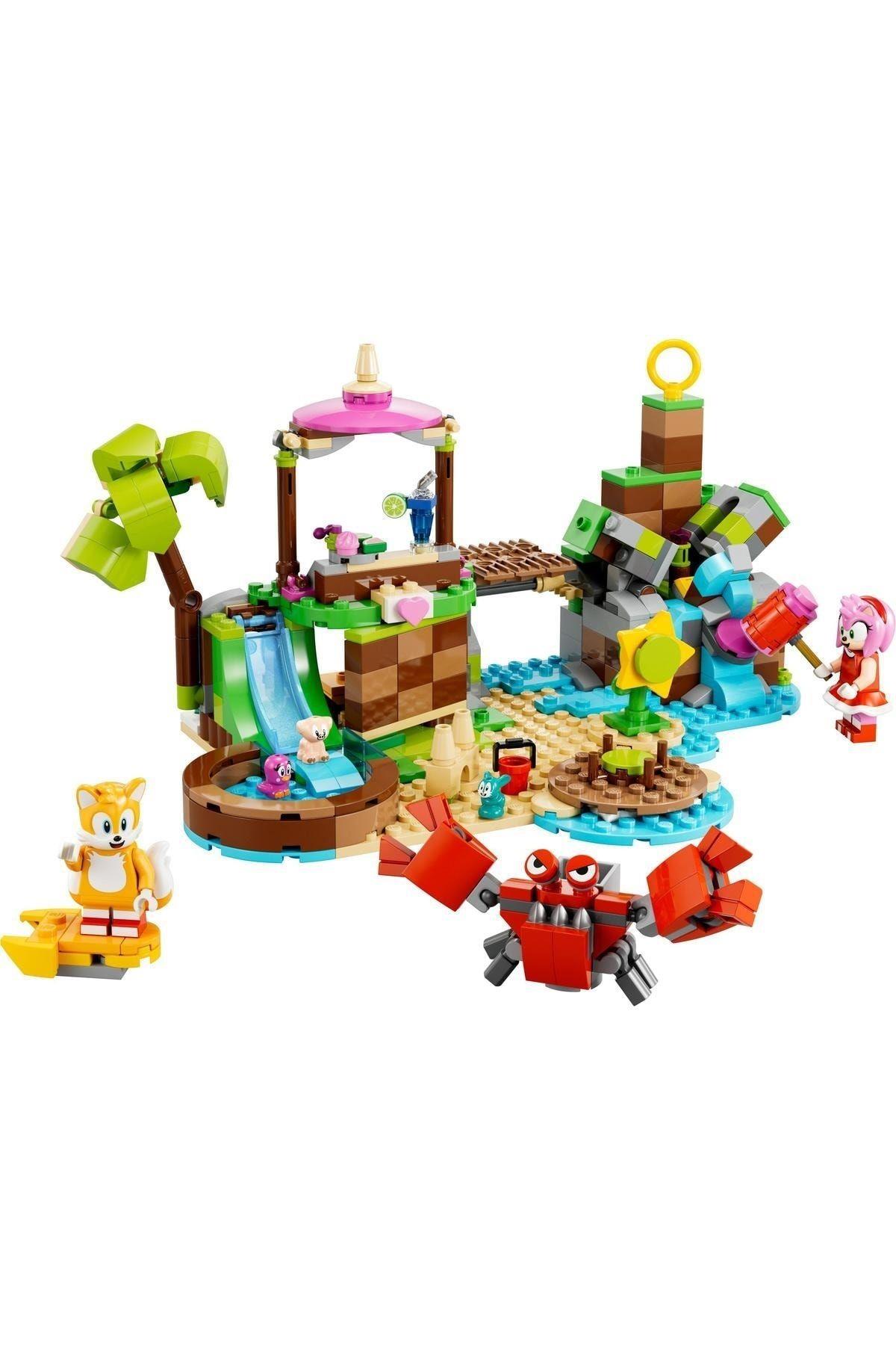 LEGO ® Sonic the Hedgehog™ Amy’nin Hayvan Kurtarma Adası 76992 - Oyuncak Yapım Seti (388 Parça)-Lego