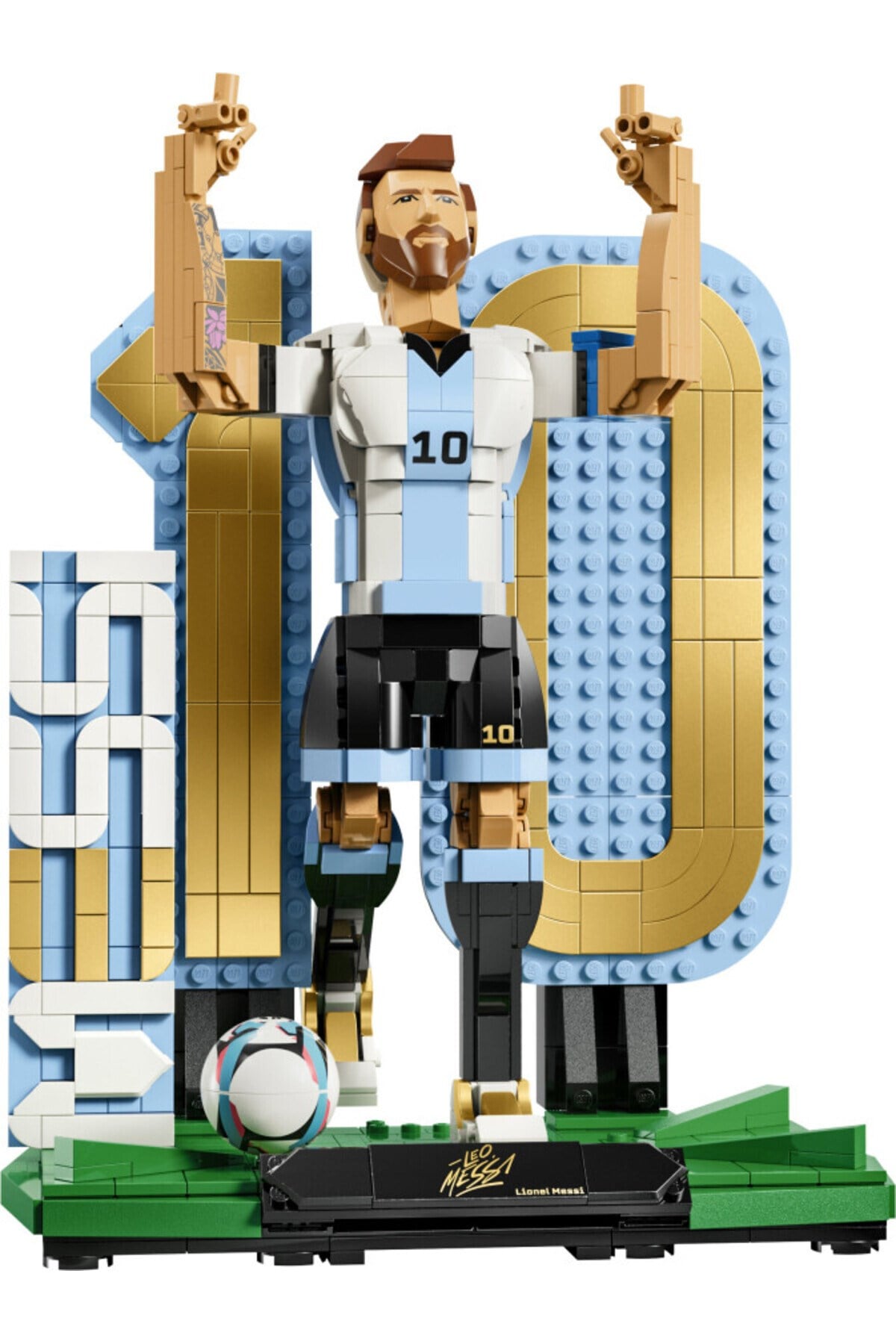 LİONEL MESSİ - FOOTBALL LEGEND 43015 - 12+ YARATICI OYUNCAK YAPIM SETİ (958 PARÇA)-Lego