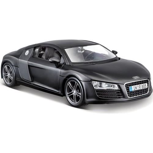 Maisto Audi R8 1:24 Model Araba Siyah-Maket Araçlar